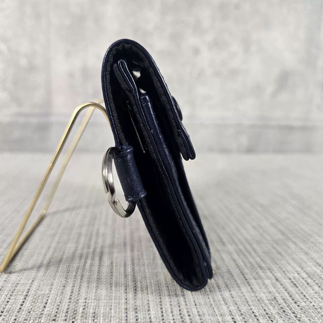 Porter porter freestyle leather wallet in indigo Size ONE SIZE - 5 Thumbnail