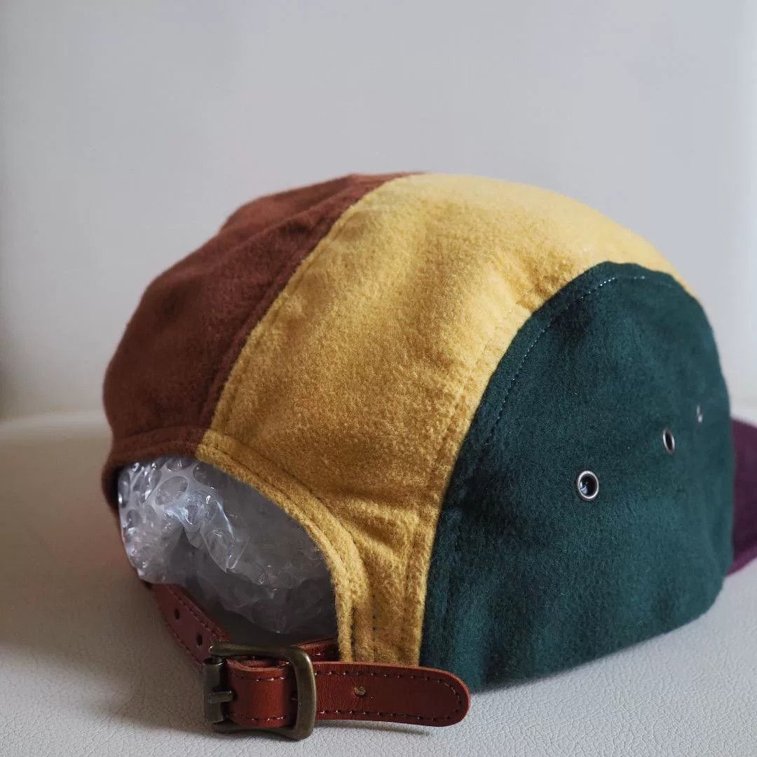 Noah noah multicolor camp cap with leather strap Size ONE SIZE - 5 Thumbnail