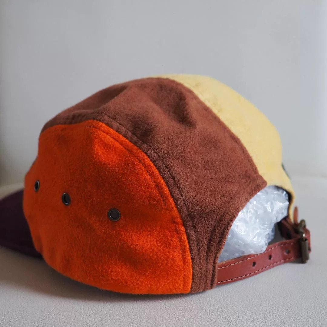 Noah noah multicolor camp cap with leather strap Size ONE SIZE - 4 Thumbnail