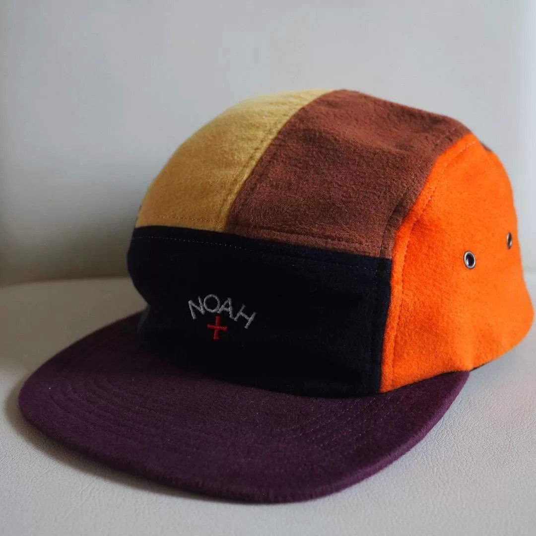 Noah noah multicolor camp cap with leather strap Size ONE SIZE - 3 Thumbnail