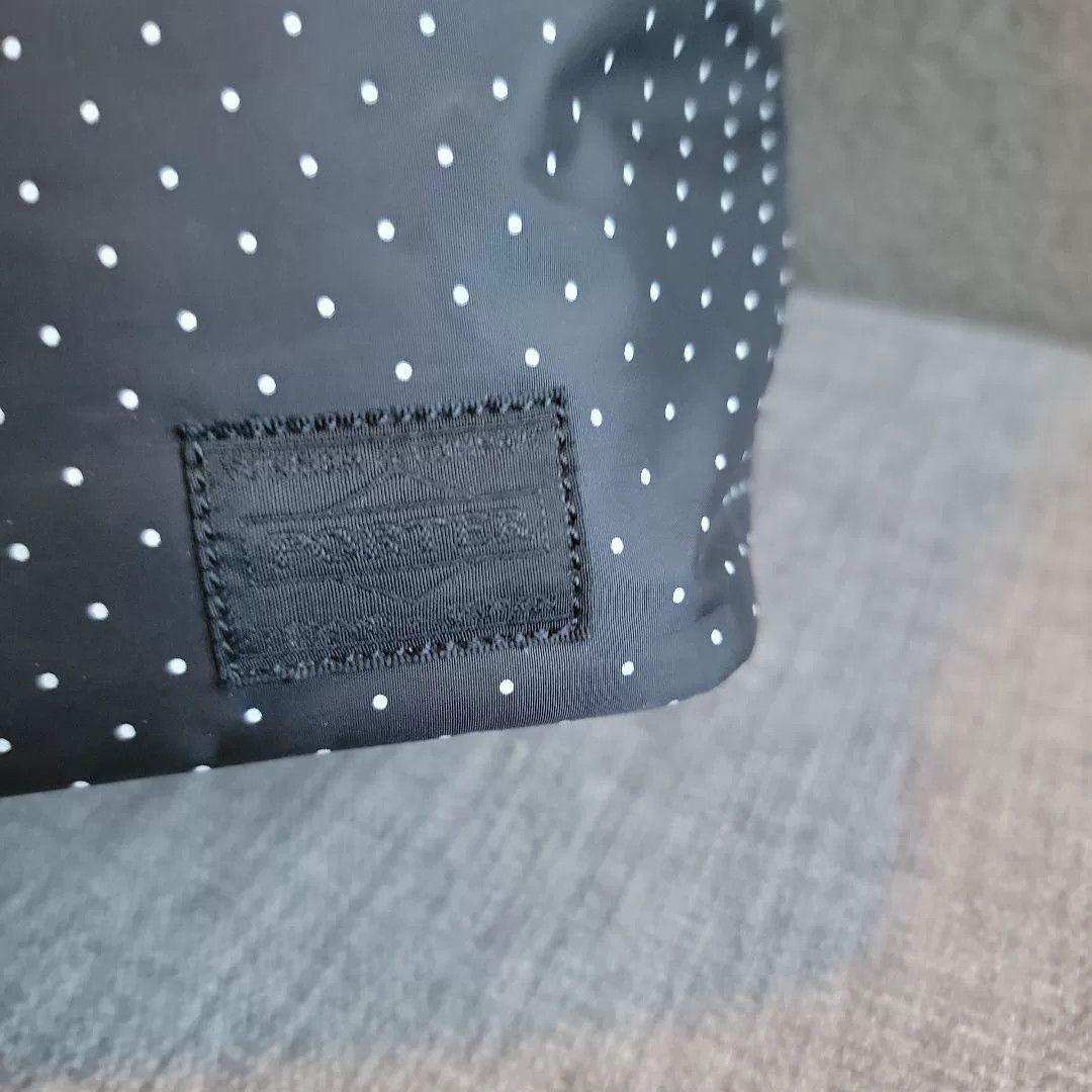 Head Porter HEAD PORTER Black Polka Dot Tote Bag Size ONE SIZE - 3 Thumbnail