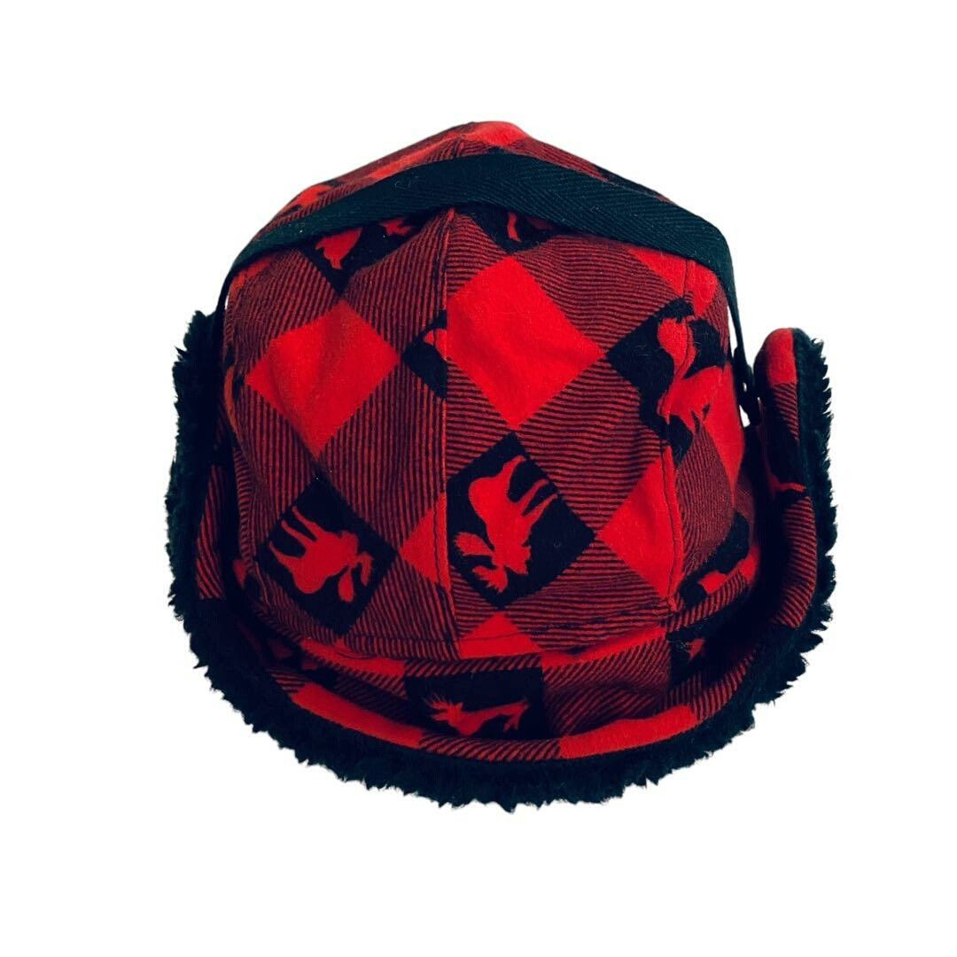 Tenderloin classic red checkered pilot hat Size ONE SIZE - 3 Thumbnail