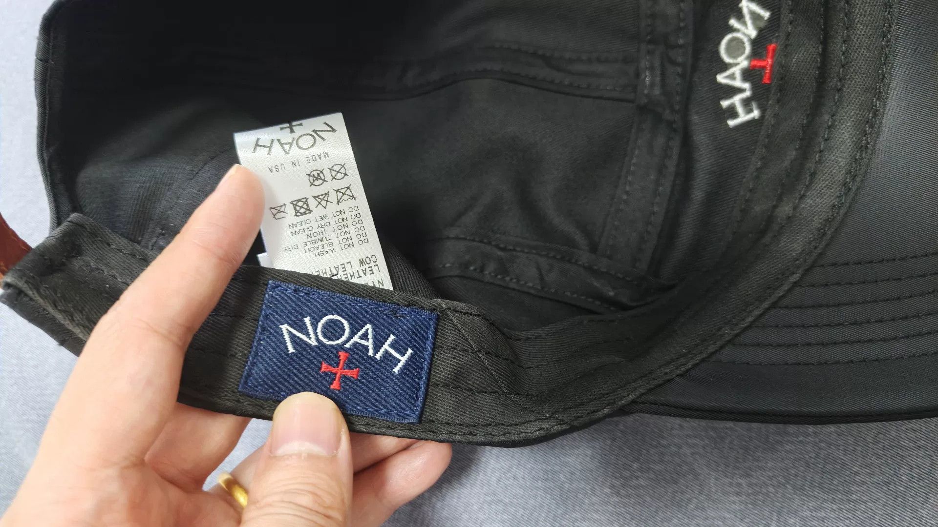 Noah Noah Core Logo Water-Resistant Camping Hat Size ONE SIZE - 7 Thumbnail