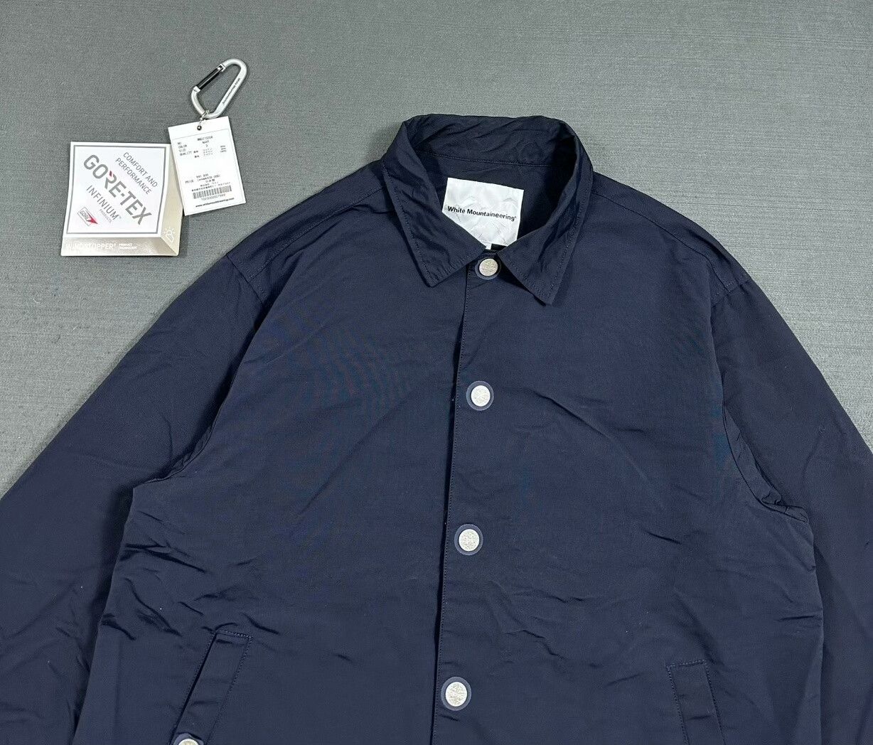 White Mountaineering white mountaineering gore-tex coach jacket Size US M / EU 48-50 / 2 - 4 Thumbnail
