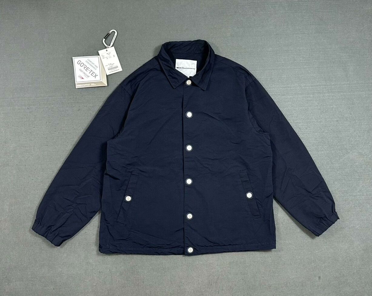 White Mountaineering white mountaineering gore-tex coach jacket Size US M / EU 48-50 / 2 - 2 Thumbnail