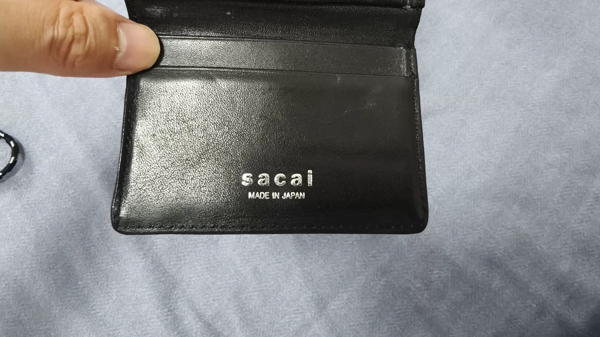 Sacai sacai x PORTER Leather Trifold Wallet Size ONE SIZE - 8 Thumbnail