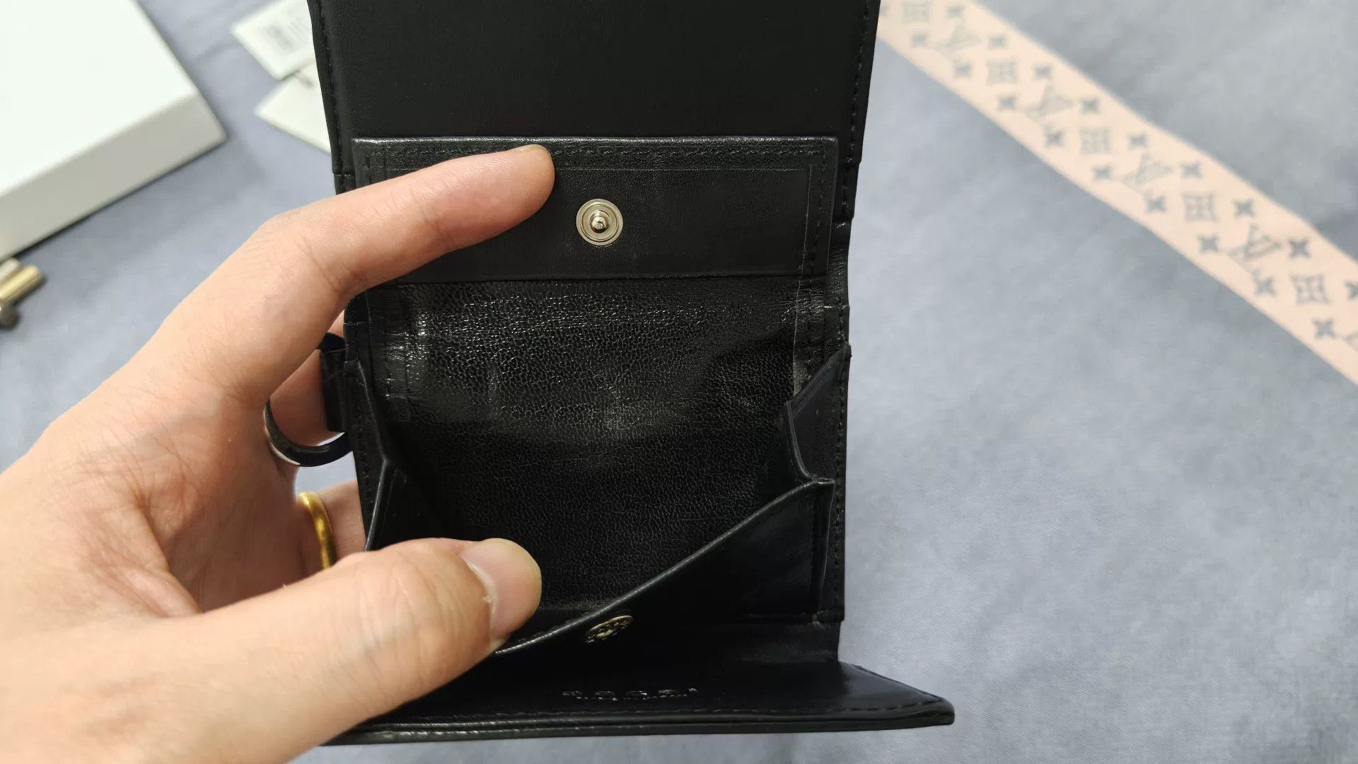 Sacai sacai x PORTER Leather Trifold Wallet Size ONE SIZE - 7 Thumbnail