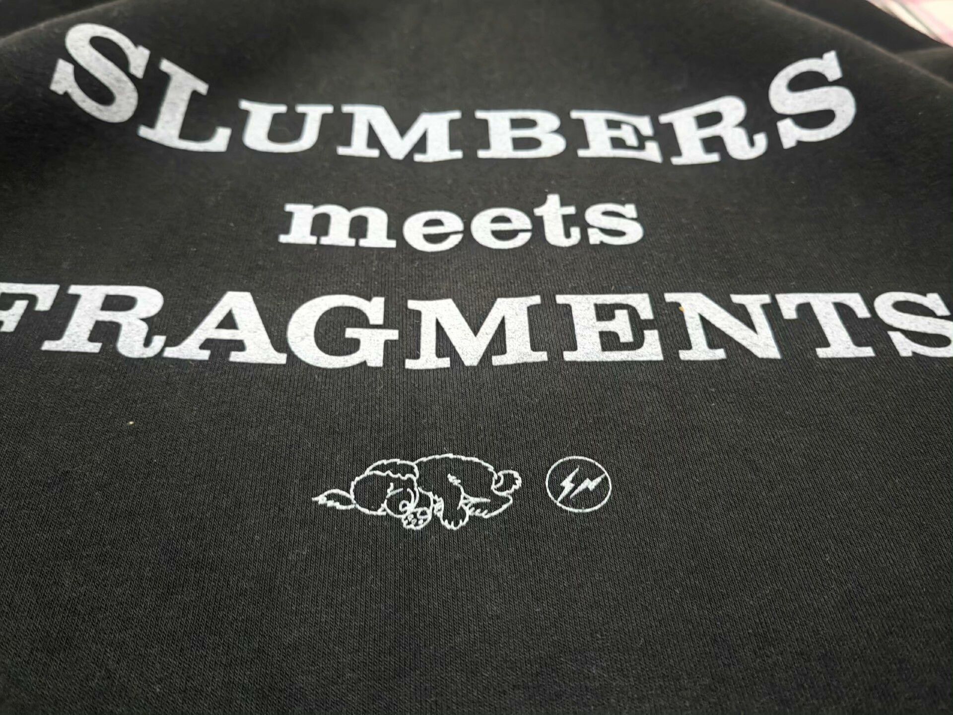 Fragment Design slumbers × fragment design black hooded sweatshirt Size US L / EU 52-54 / 3 - 6 Thumbnail