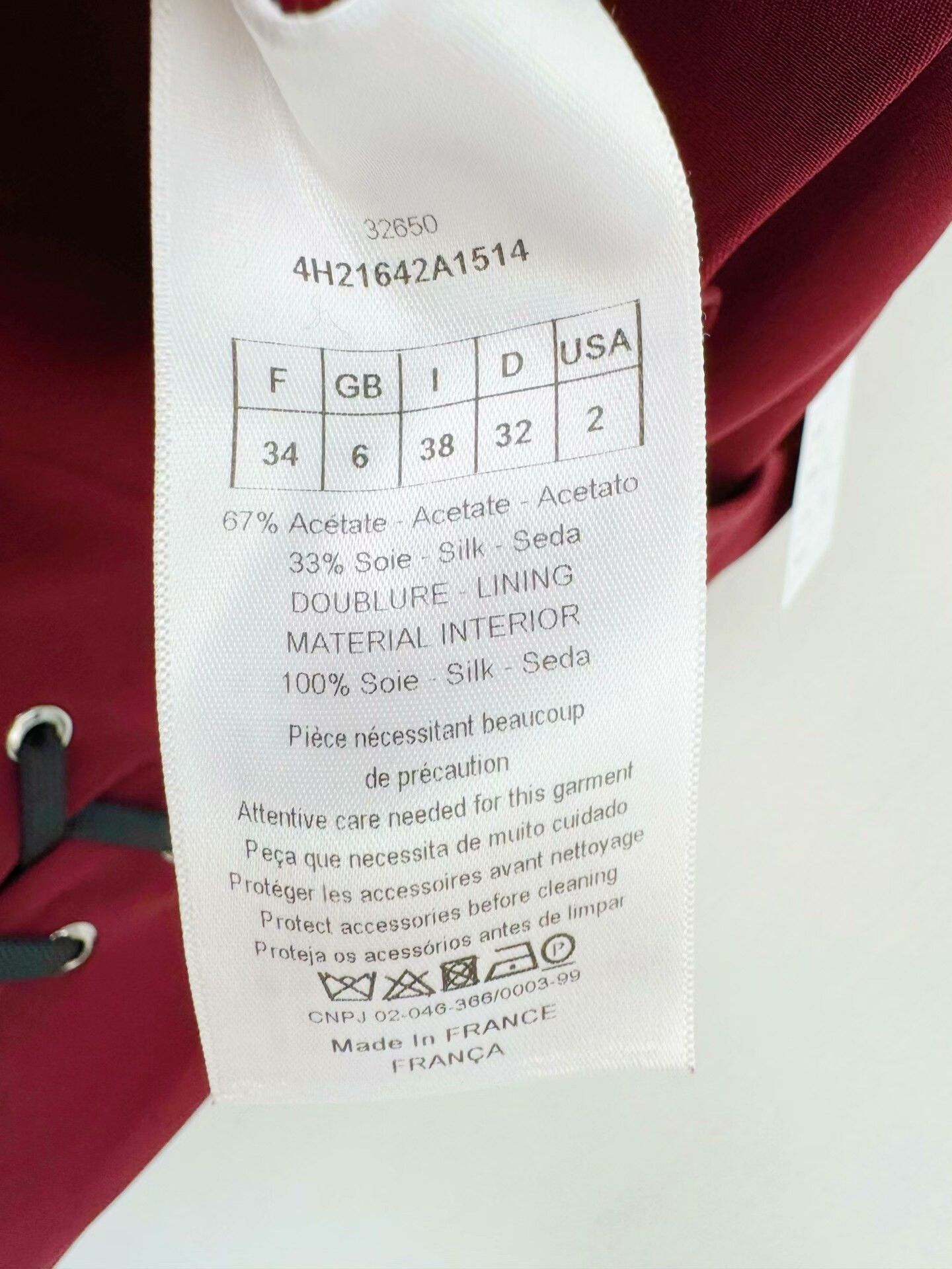 Dior Dior High Fashion Dress Size 34 Size XS / US 0-2 / IT 36-38 - 3 Thumbnail