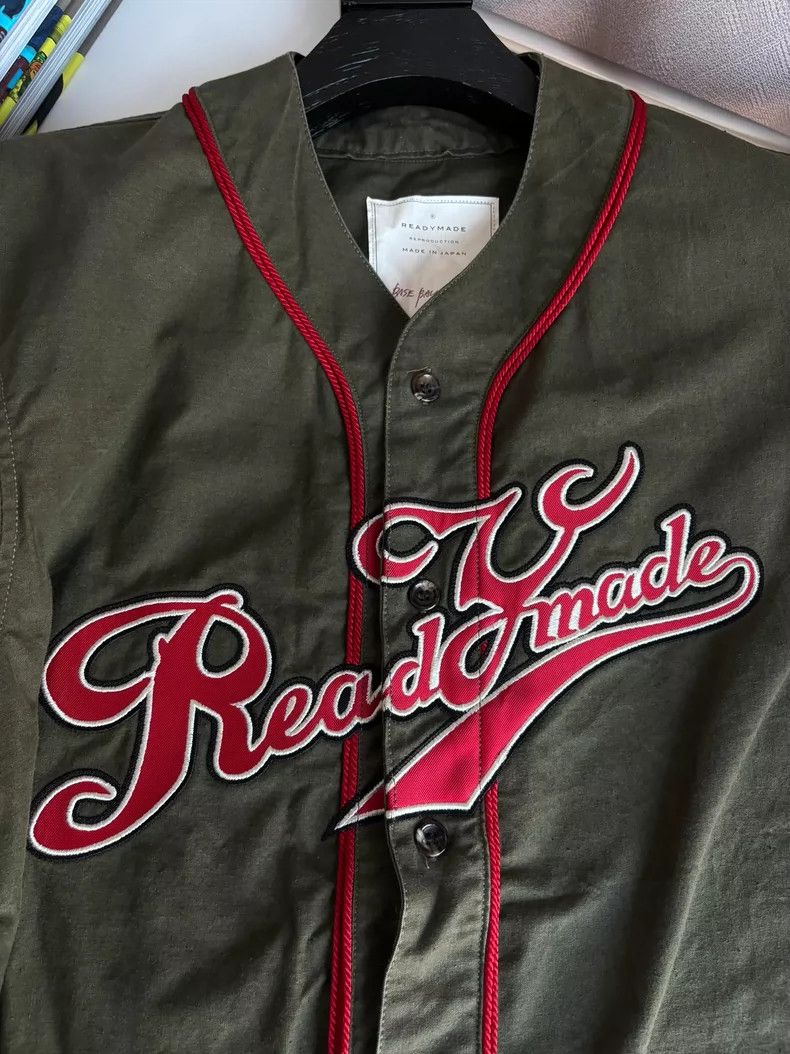 READYMADE Readymade Baseball Shirt & Shorts Set Size US 30 / EU 46 - 2 Thumbnail