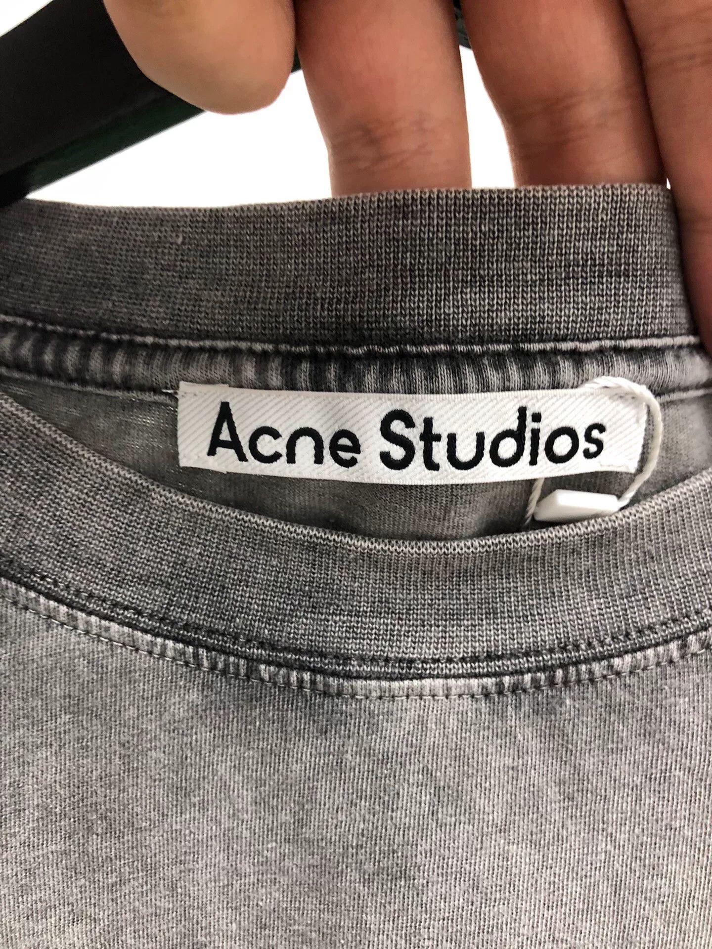 Acne Studios Acne Studios Letter Print Short Sleeve Tee Size US M / EU 48-50 / 2 - 3 Thumbnail