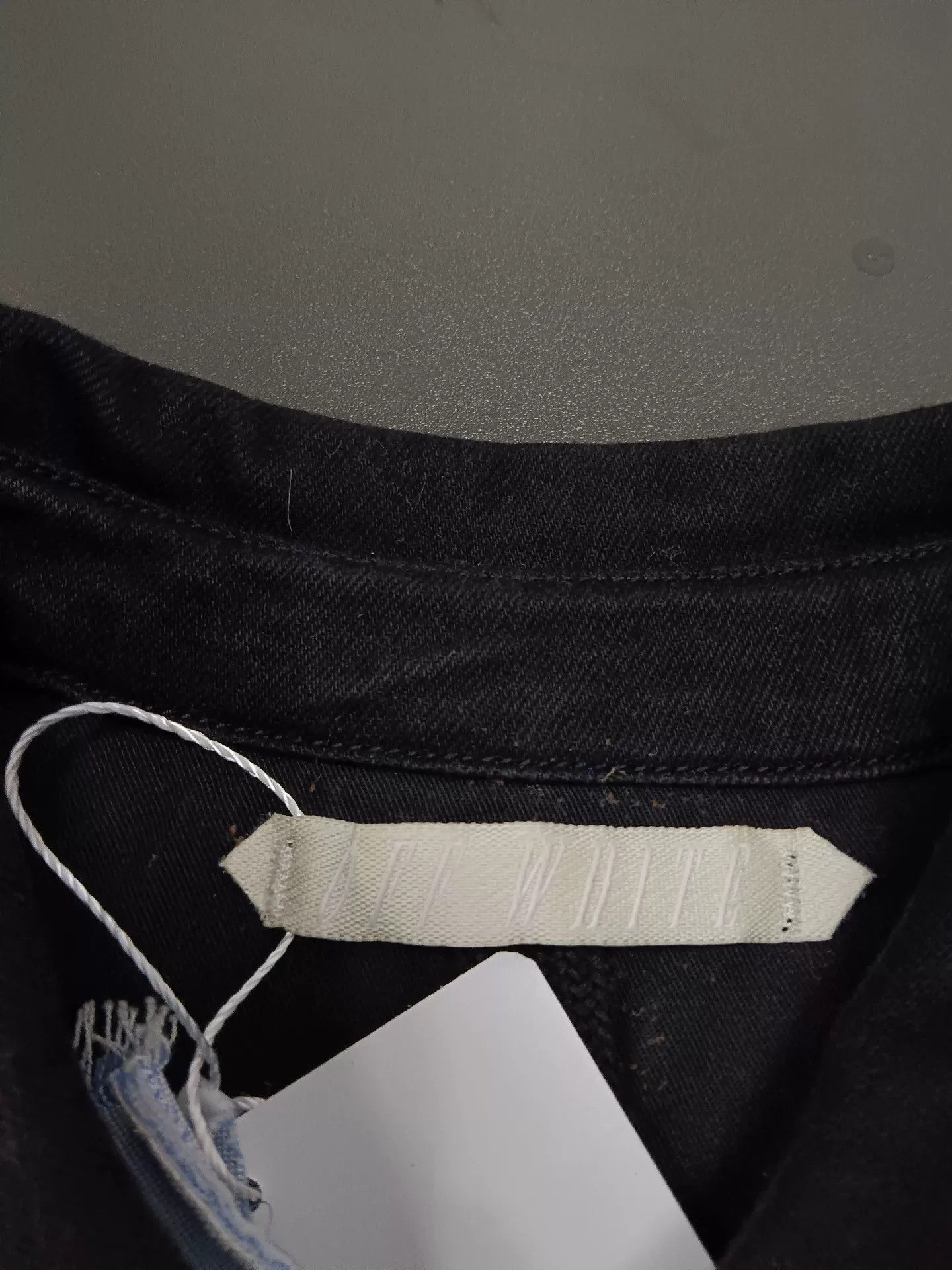 Off-White offwhite embroidered black shirt size small Size US S / EU 44-46 / 1 - 4 Thumbnail
