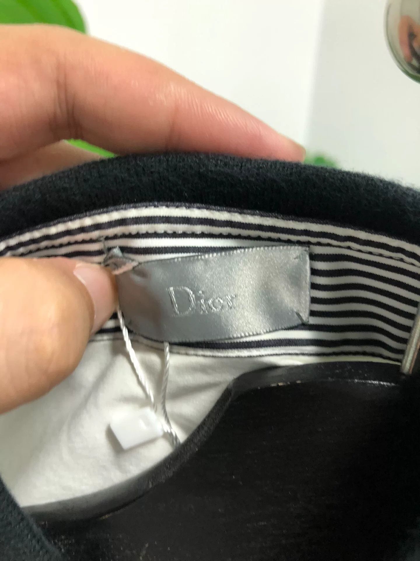 Dior Dior Black and White Collar Shirt Size M / US 6-8 / IT 42-44 - 3 Thumbnail