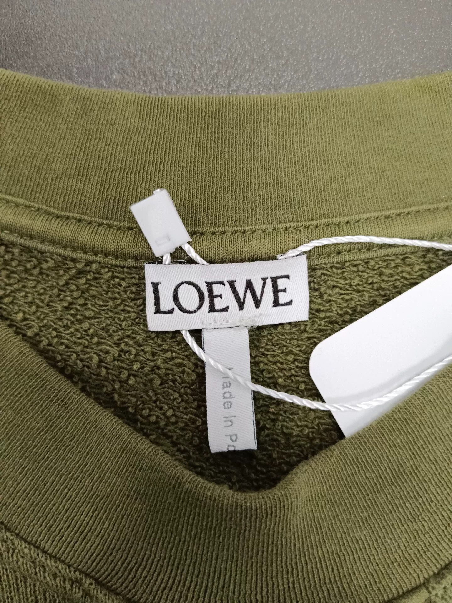 Loewe loewe classic logo crewneck sweatshirt green Size US XS / EU 42 / 0 - 4 Thumbnail