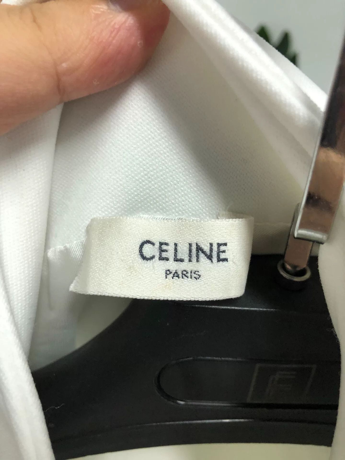 Celine celine ss23 white zip-up jacket for women Size M / US 6-8 / IT 42-44 - 3 Thumbnail