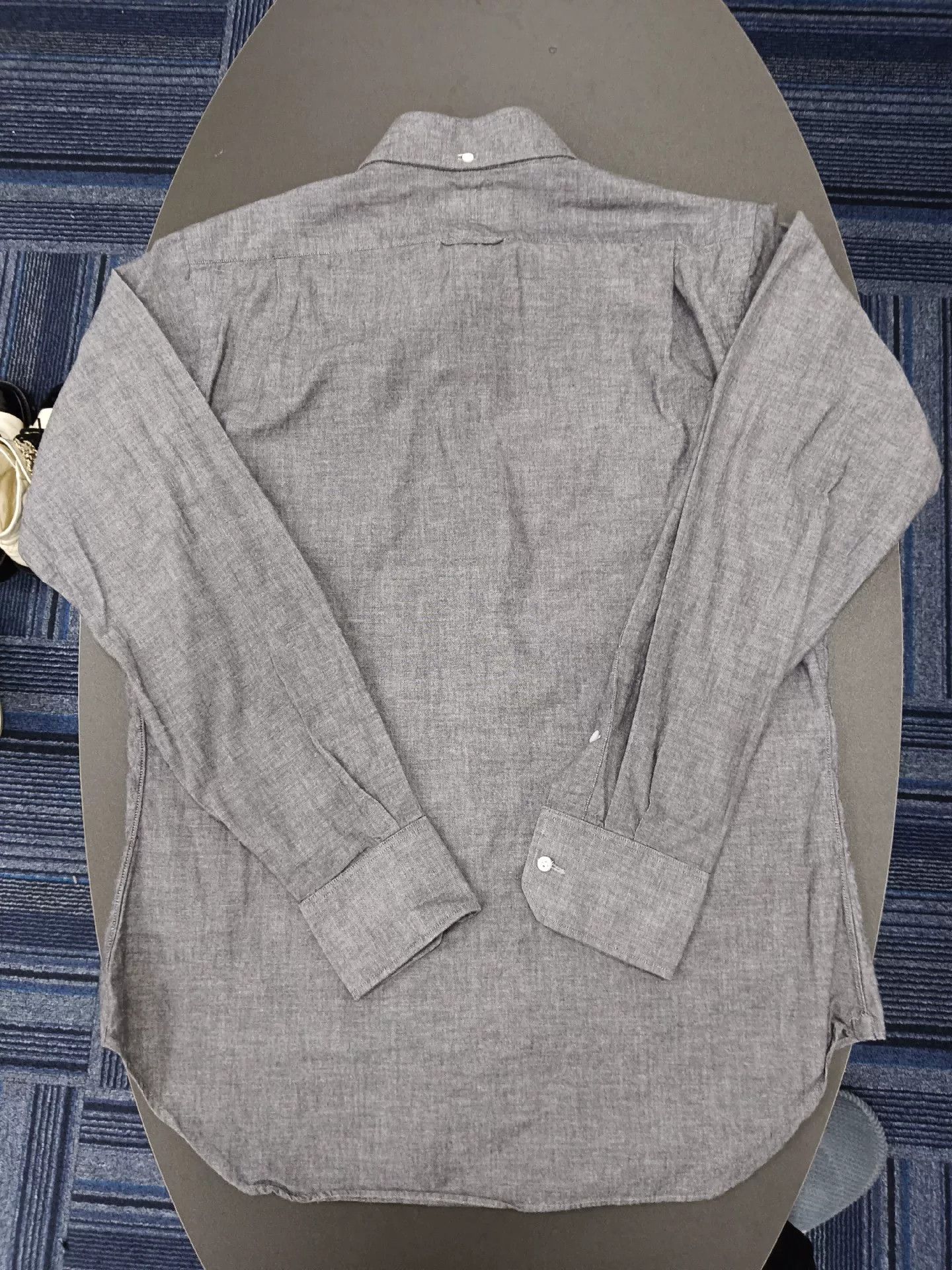 Thom Browne thombrowne supreme collaboration gray shirt Size US M / EU 48-50 / 2 - 2 Thumbnail