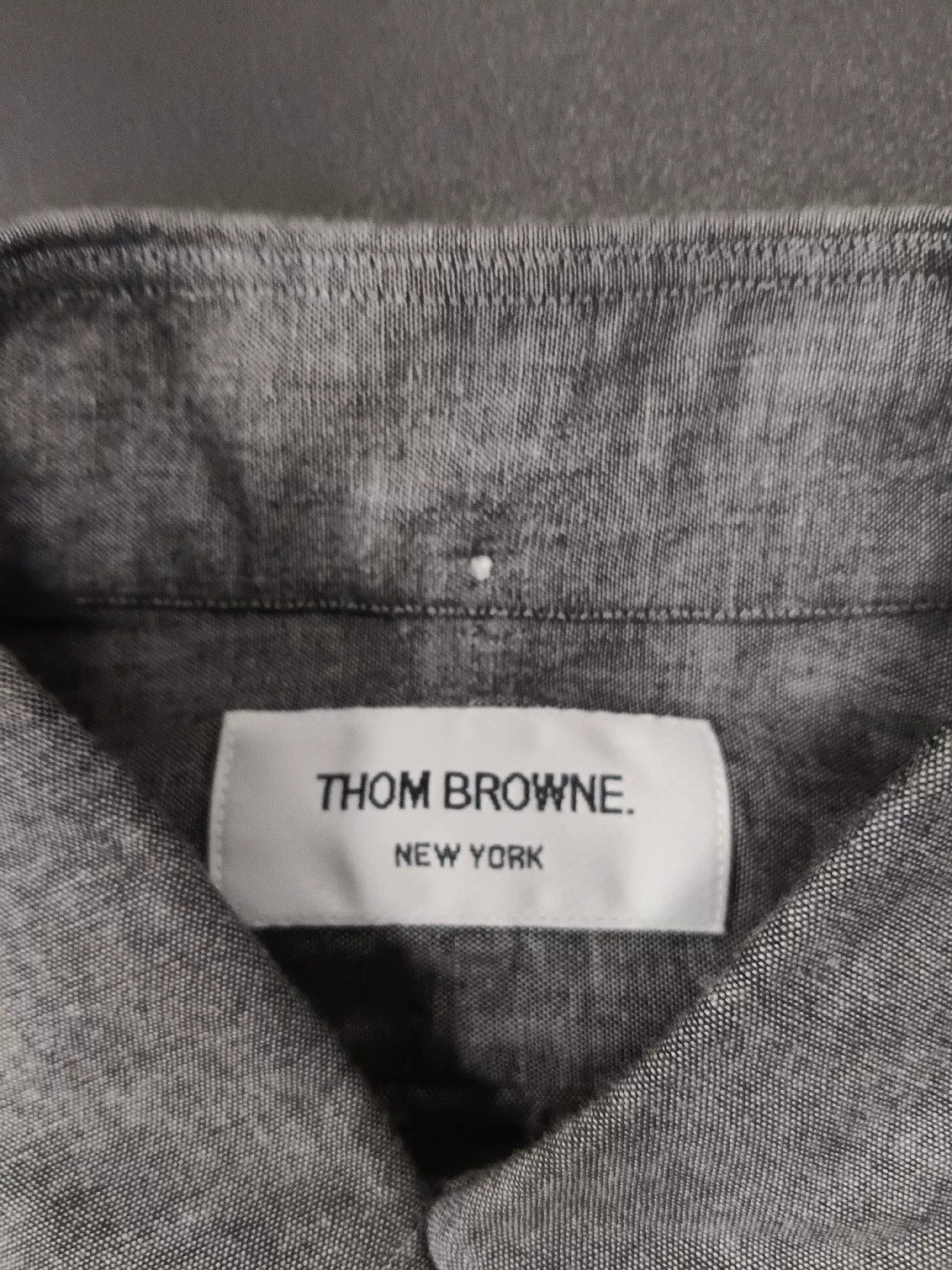 Thom Browne thombrowne supreme collaboration gray shirt Size US M / EU 48-50 / 2 - 4 Thumbnail