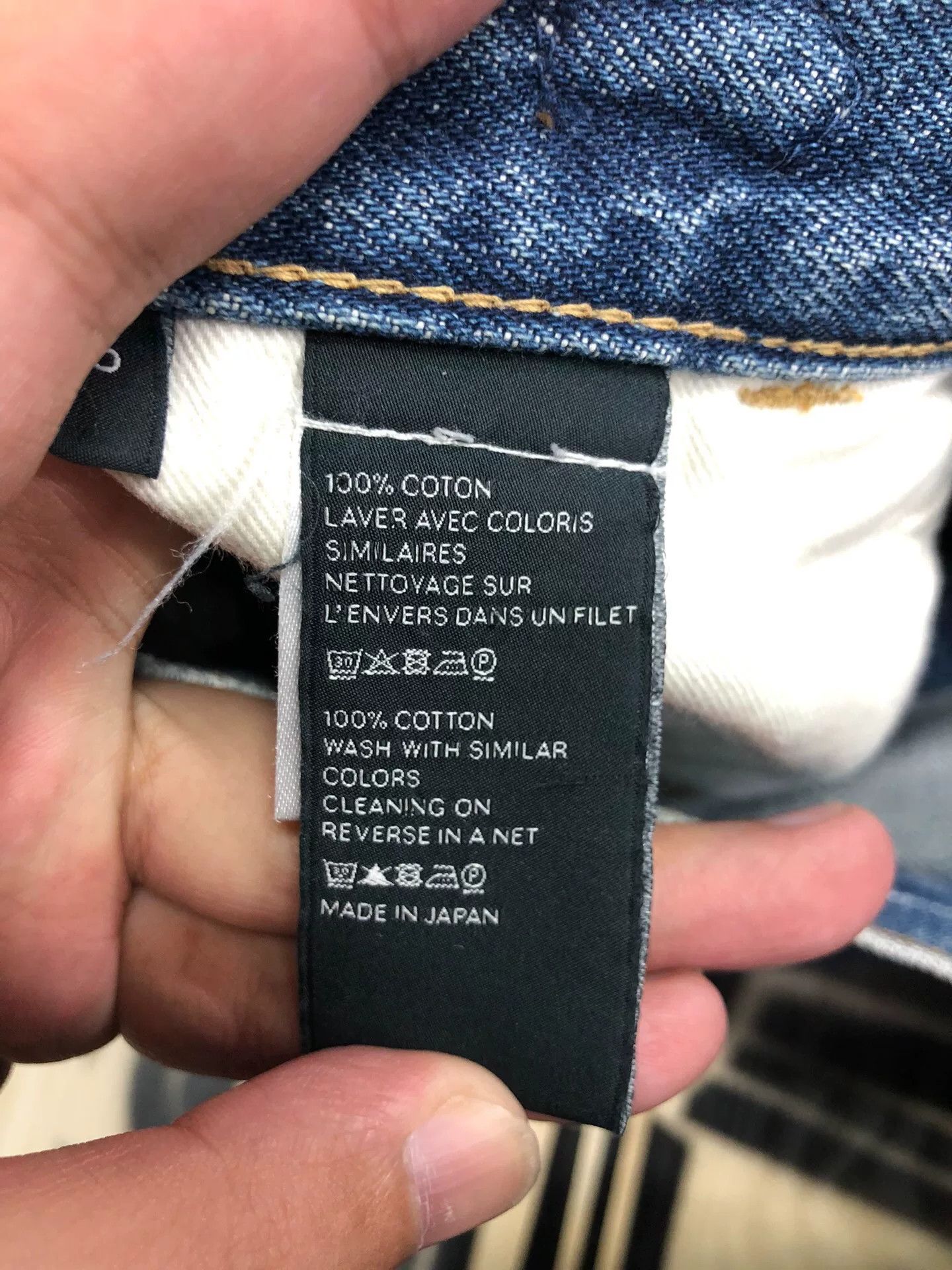 Celine celine dyland union wash denim pants Size 25" / US 0 / IT 36 - 5 Thumbnail