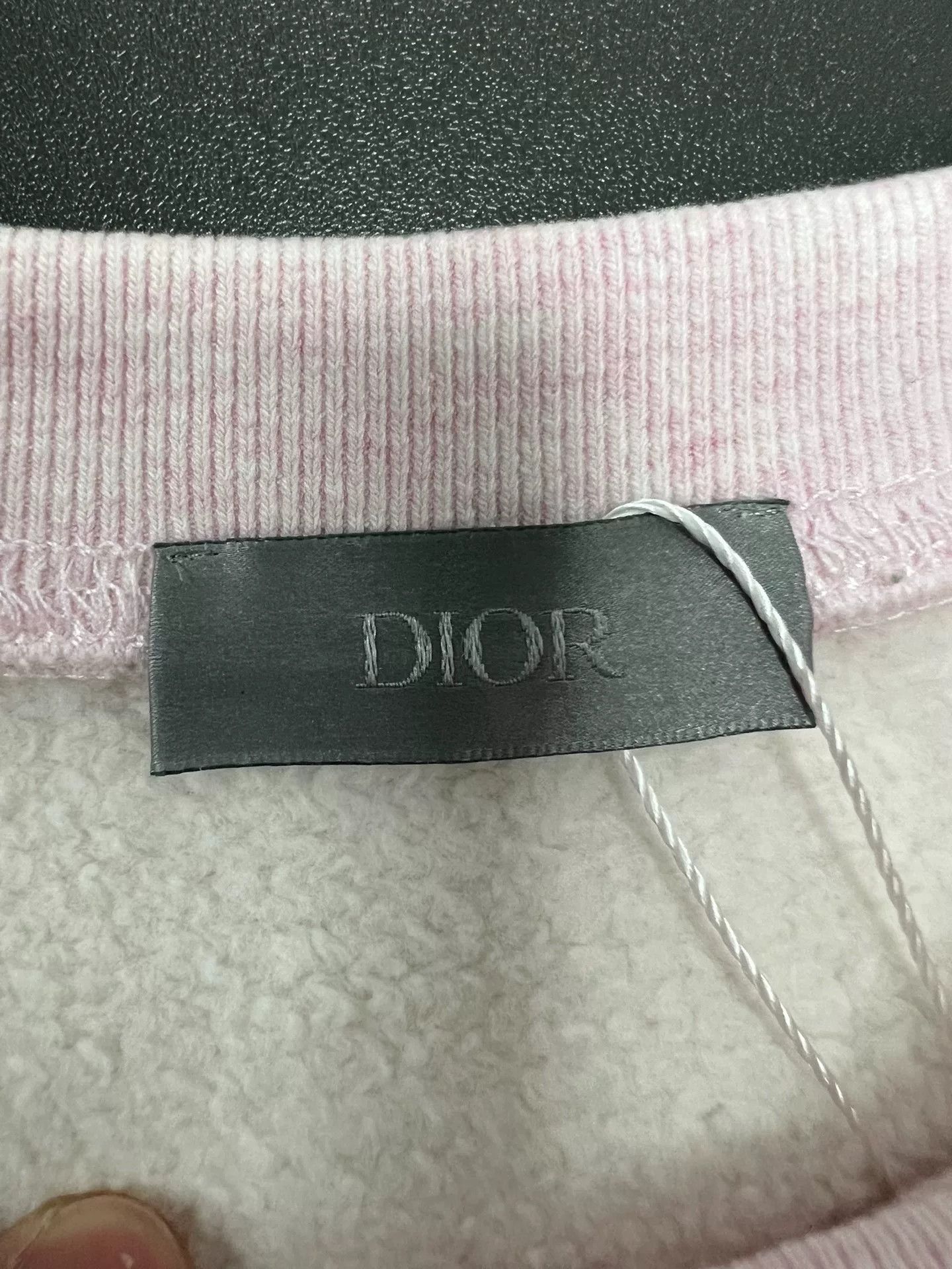Dior Dior Logo Embroidered Pink Sweatshirt Size XL / US 12-14 / IT 48-50 - 3 Thumbnail
