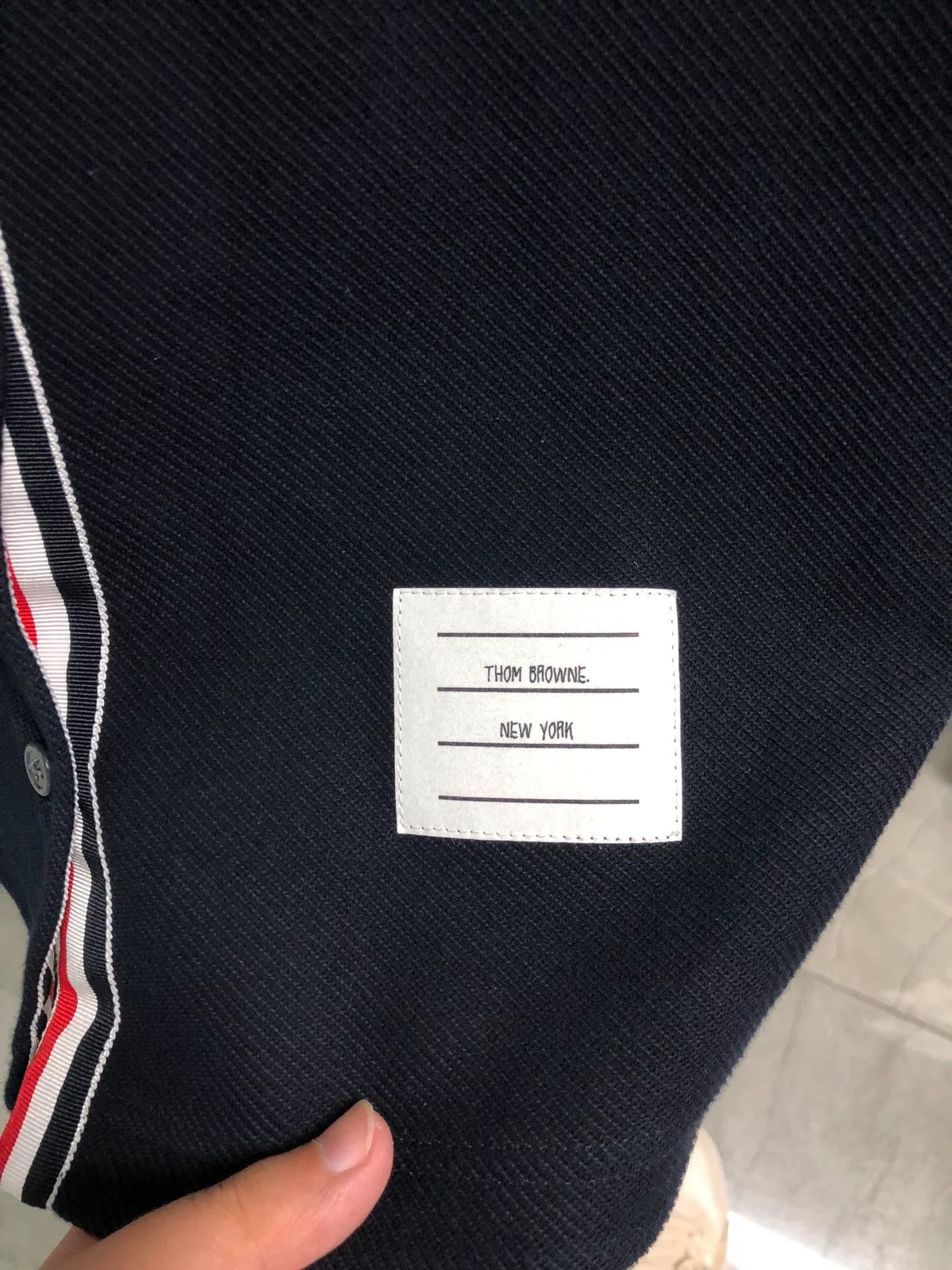 Thom Browne Thom Browne Blue Striped Long Sleeve Shirt Size M / US 6-8 / IT 42-44 - 5 Thumbnail