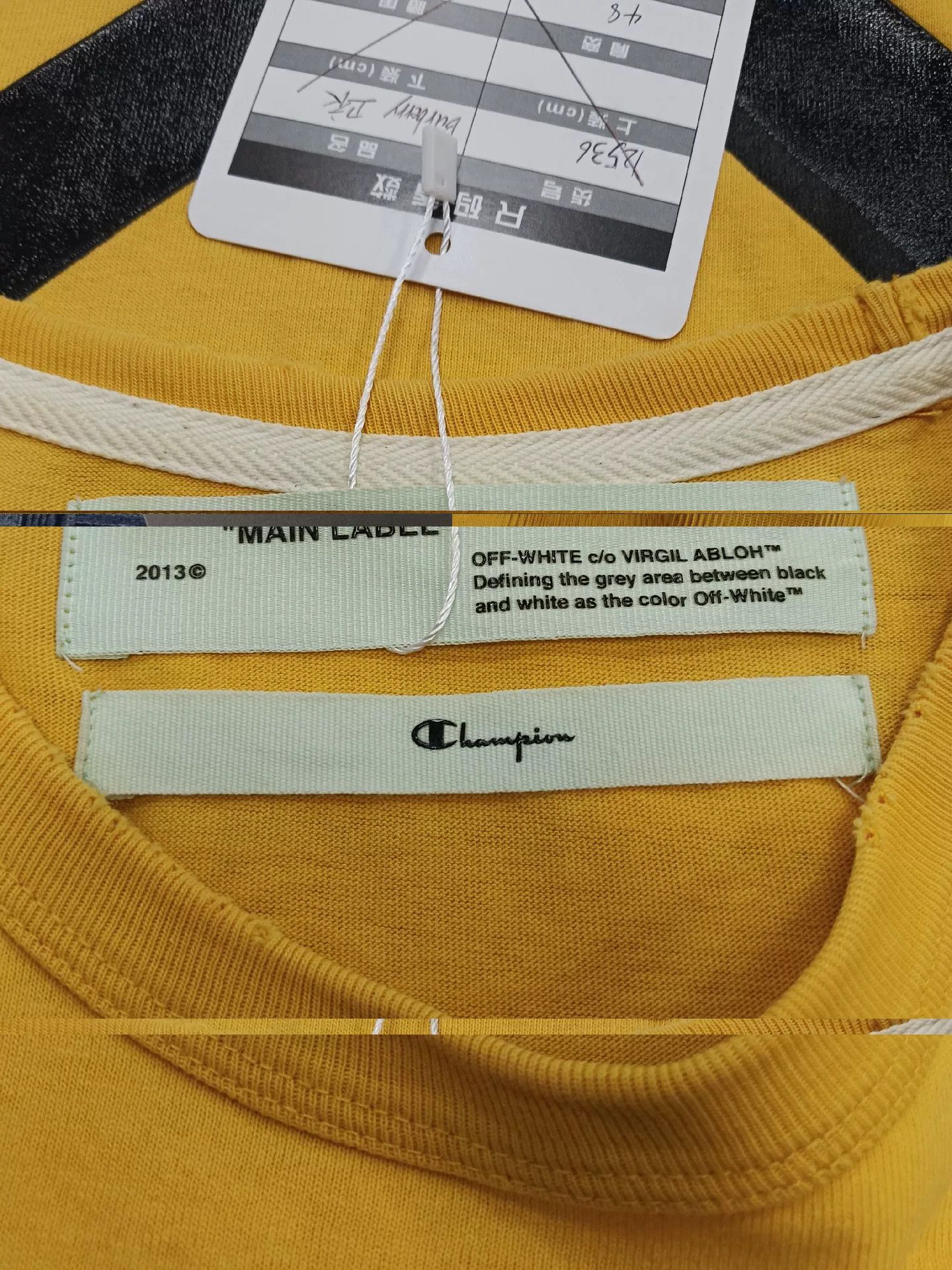Off-White off-white logo patterned short sleeve t-shirt Size US XS / EU 42 / 0 - 3 Thumbnail
