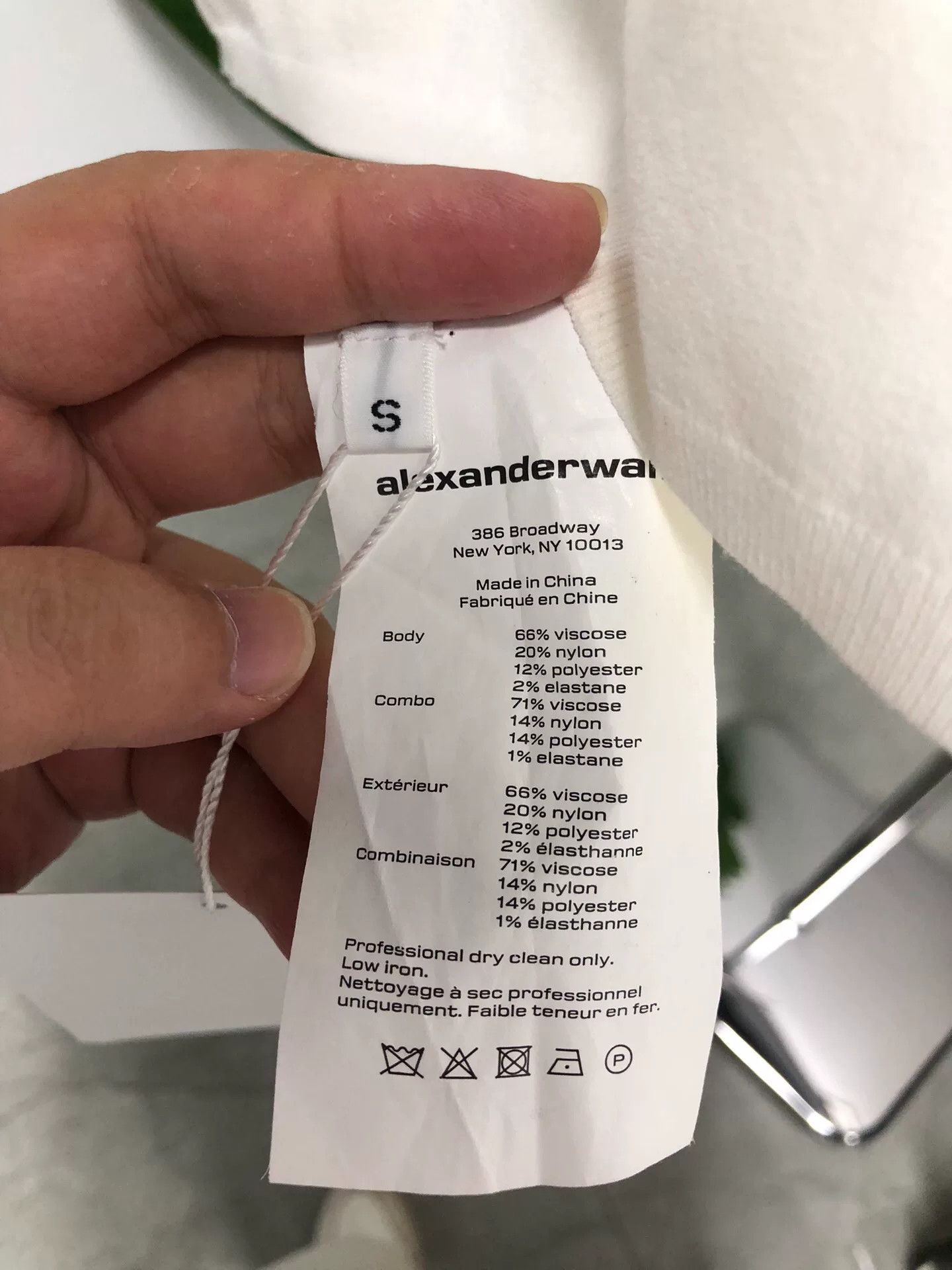 Alexander Wang Alexander Wang White Short Sleeve T-Shirt Size S / US 4 / IT 40 - 3 Thumbnail