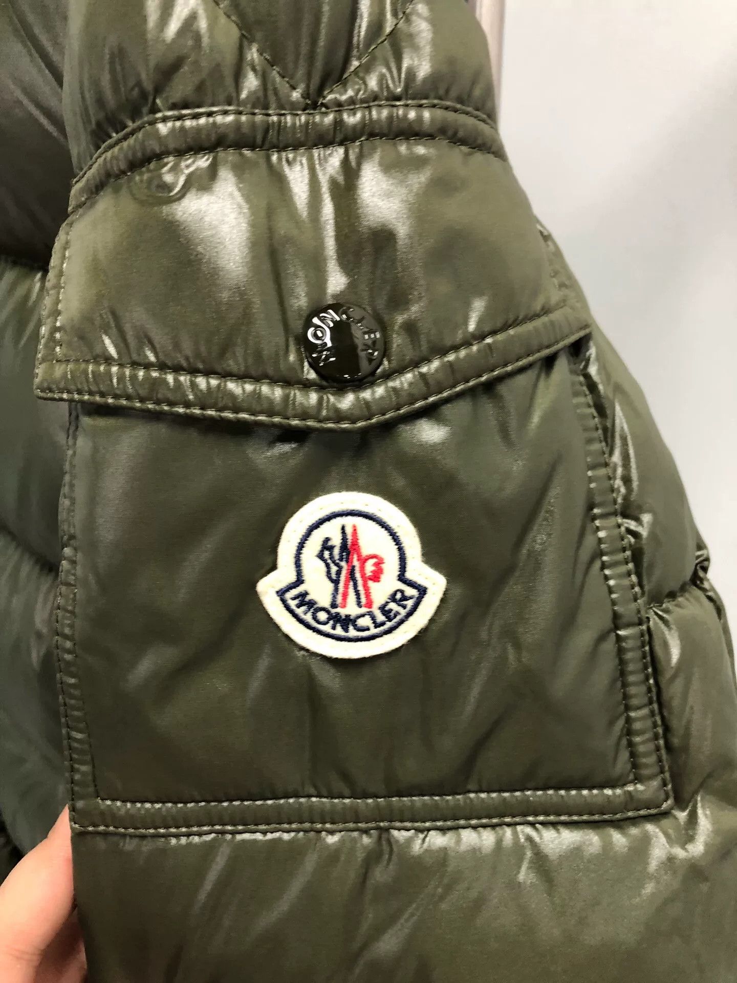 Moncler moncler maya series puffer jacket forest green Size US L / EU 52-54 / 3 - 9 Thumbnail