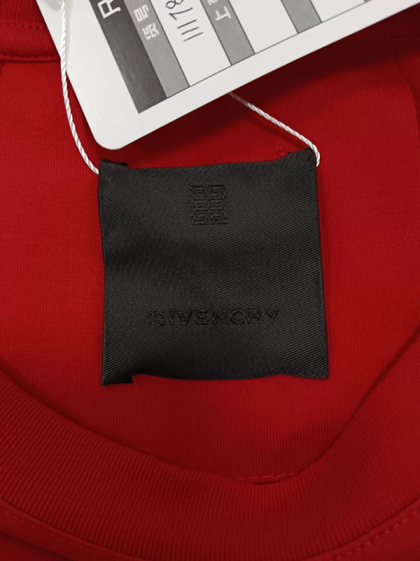 Givenchy givenchy logo graphic red short sleeve shirt Size US XS / EU 42 / 0 - 4 Thumbnail