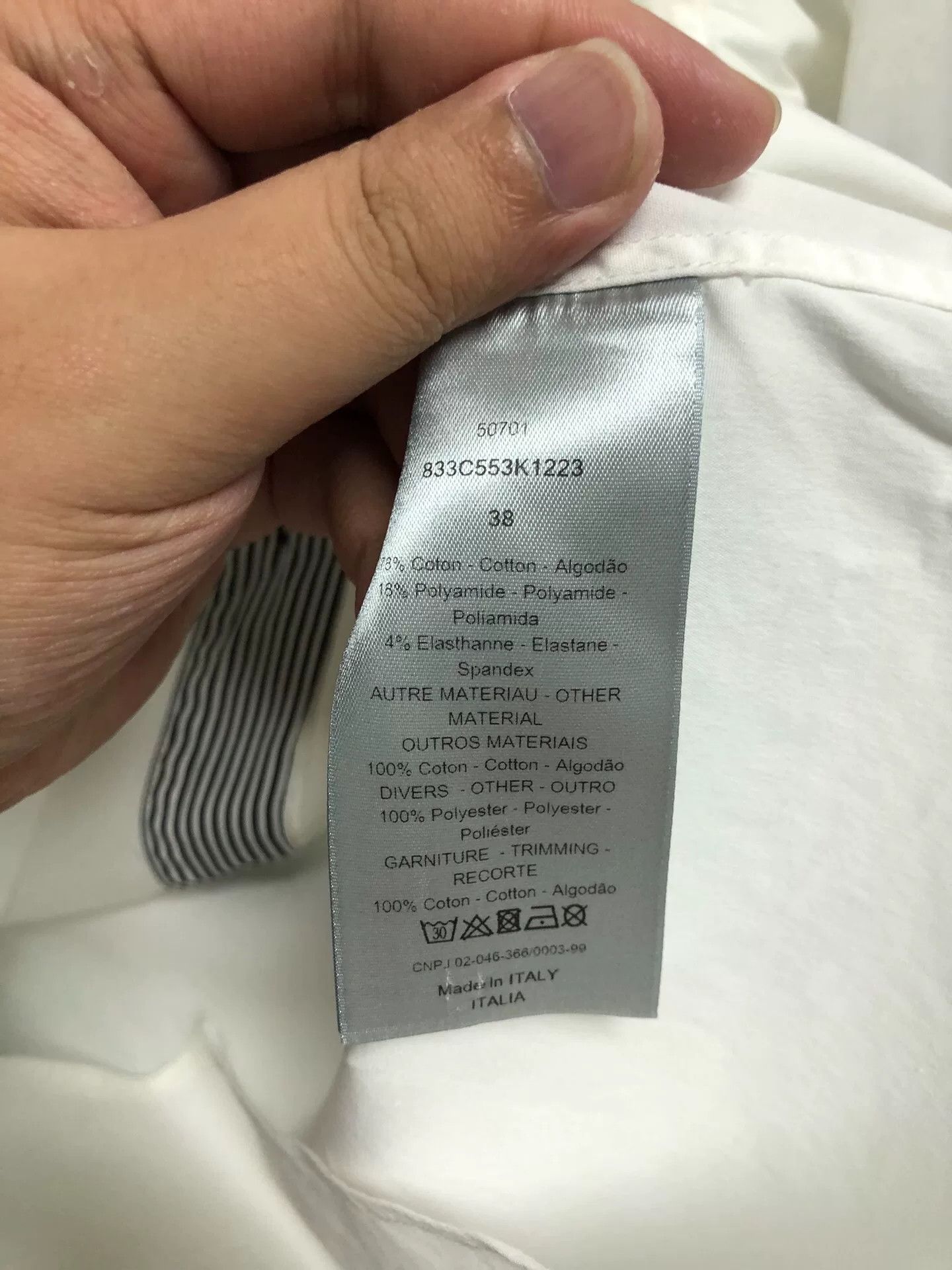 Dior Dior Black and White Bee Shirt Size 38 Size M / US 6-8 / IT 42-44 - 4 Thumbnail