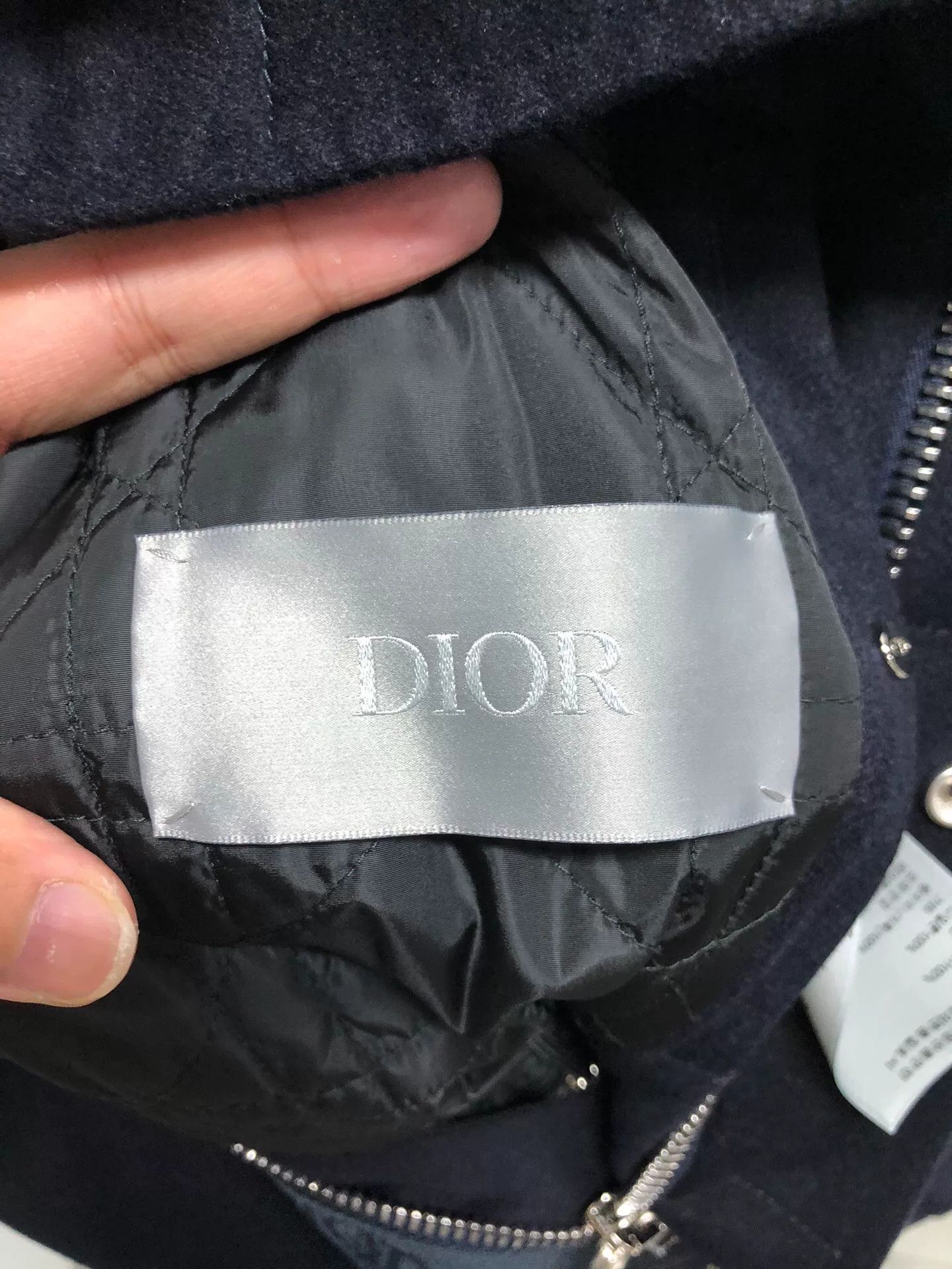 Dior Dior Men's Cashmere Jacket with Detachable Collar Size US L / EU 52-54 / 3 - 4 Thumbnail