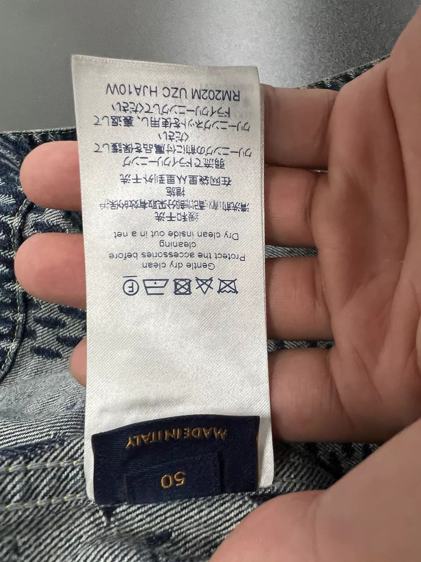 Nigo lv x nigo collaboration denim jacket in blue Size US L / EU 52-54 / 3 - 4 Thumbnail
