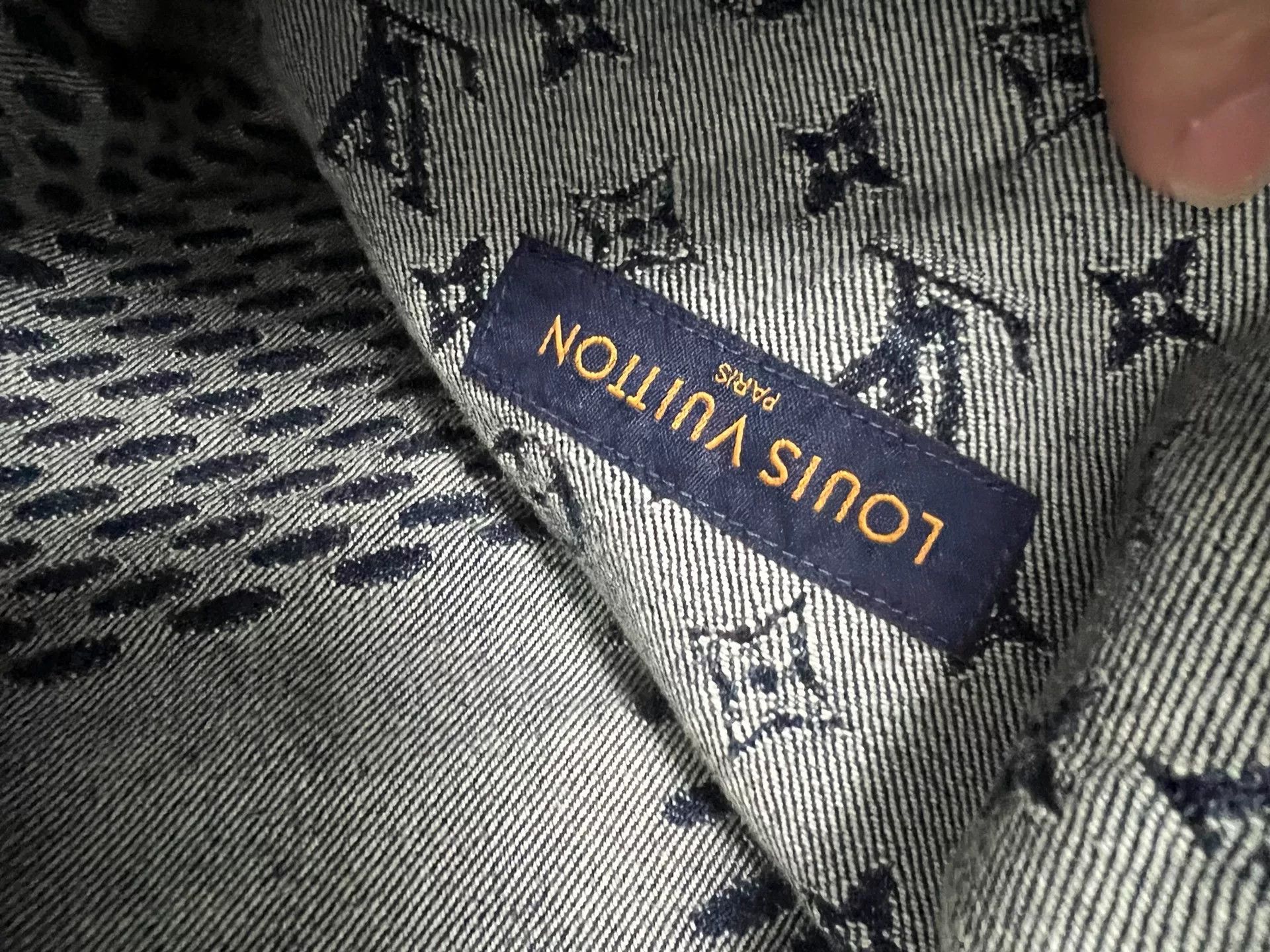 Nigo lv x nigo collaboration denim jacket in blue Size US L / EU 52-54 / 3 - 5 Thumbnail
