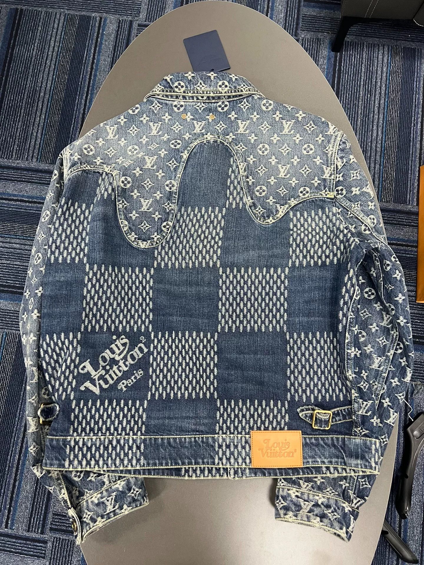 Nigo lv x nigo collaboration denim jacket in blue Size US L / EU 52-54 / 3 - 2 Thumbnail
