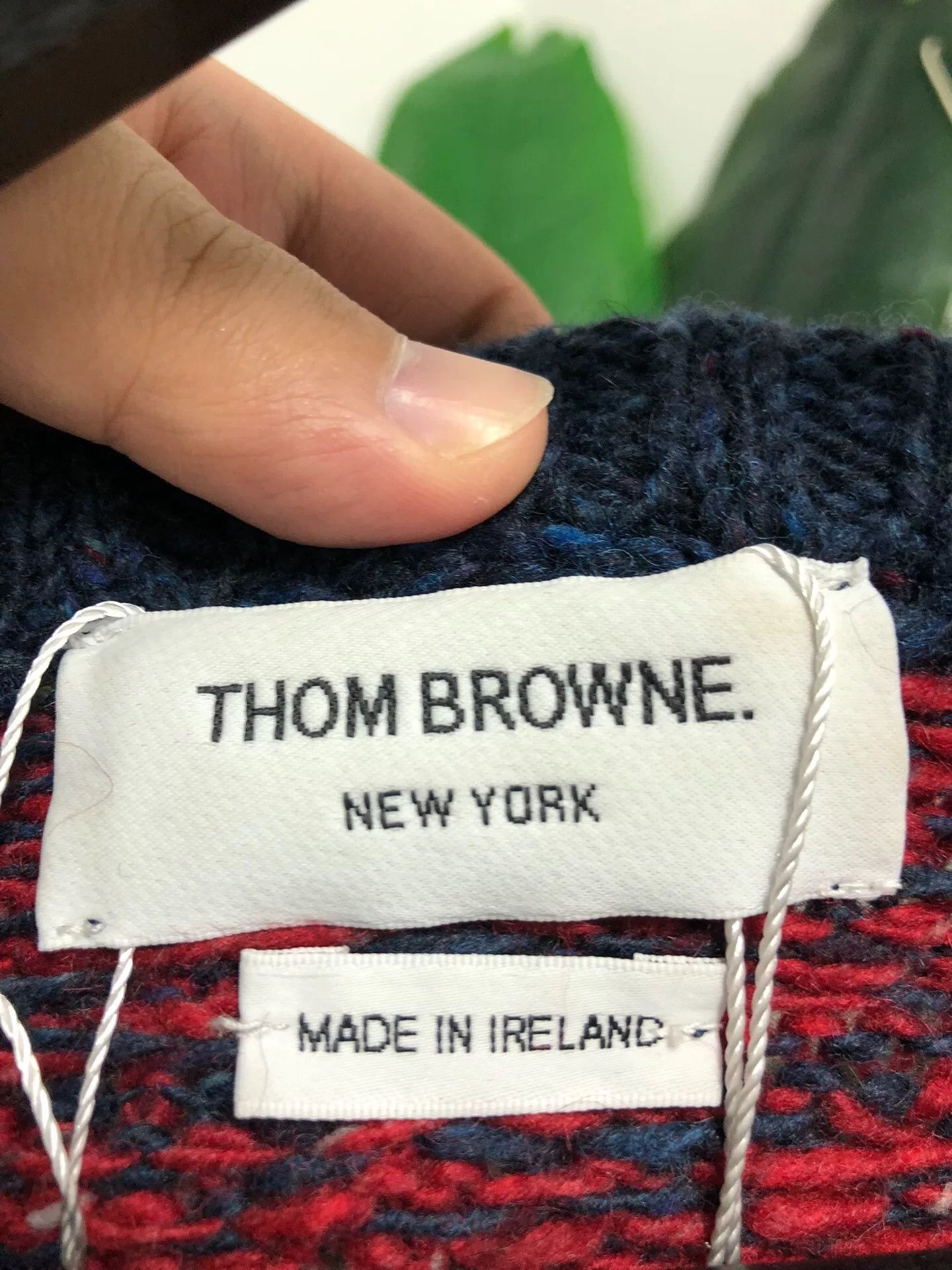 Thom Browne thom browne wool sweater with animal pattern Size US M / EU 48-50 / 2 - 3 Thumbnail