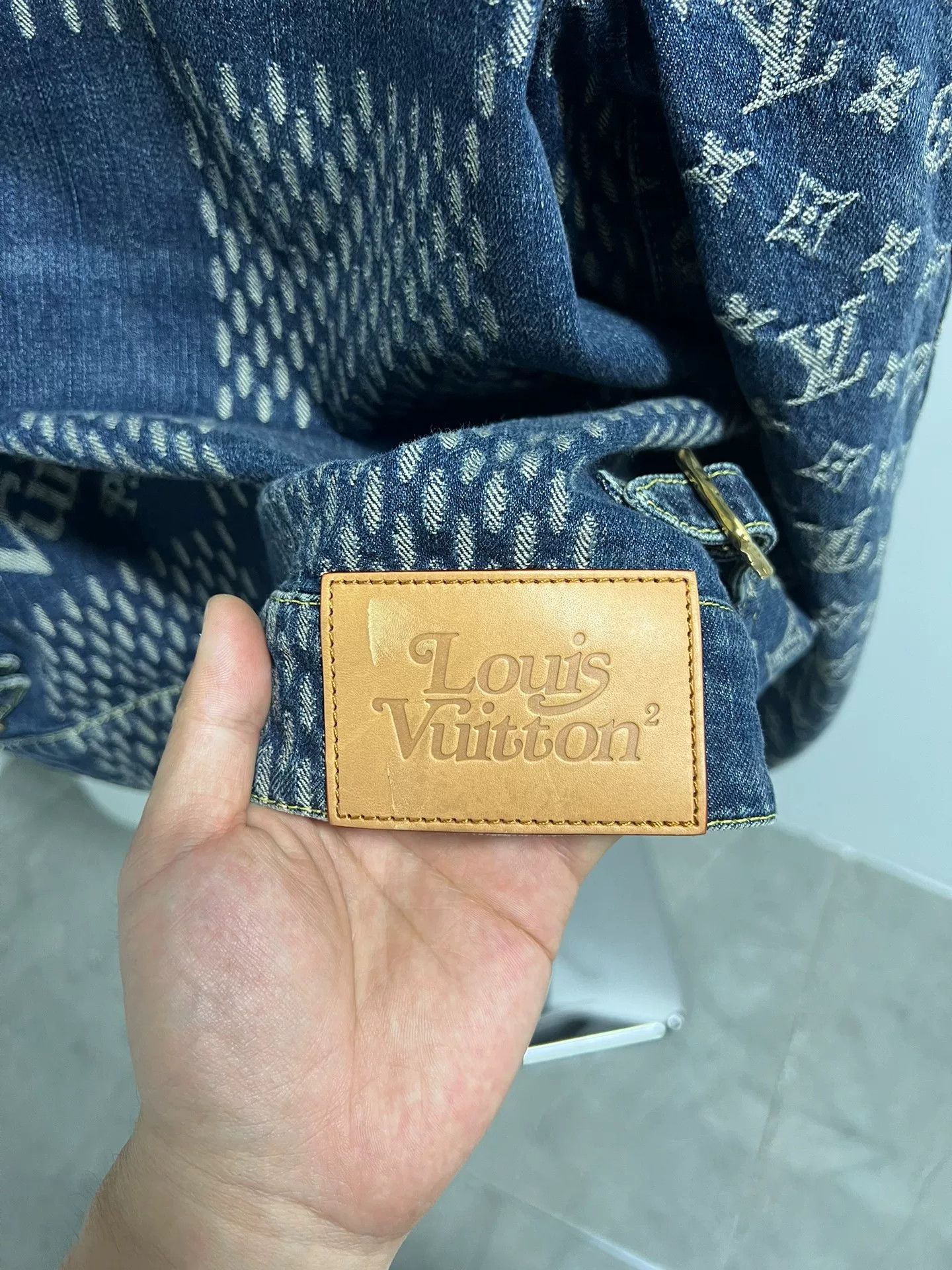 Louis Vuitton louis vuitton nigo denim jacket size 50 Size US L / EU 52-54 / 3 - 3 Thumbnail