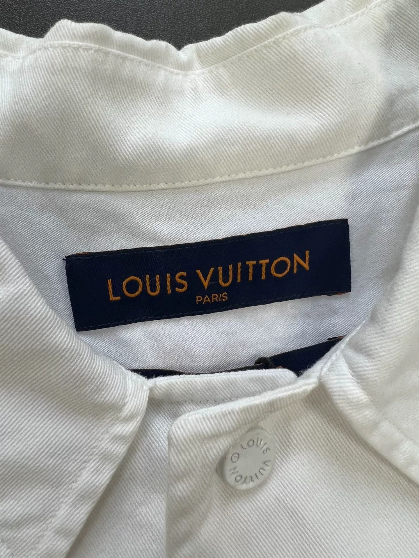 LVXWA lv x nba white short sleeve shirt Size US XL / EU 56 / 4 - 2 Thumbnail