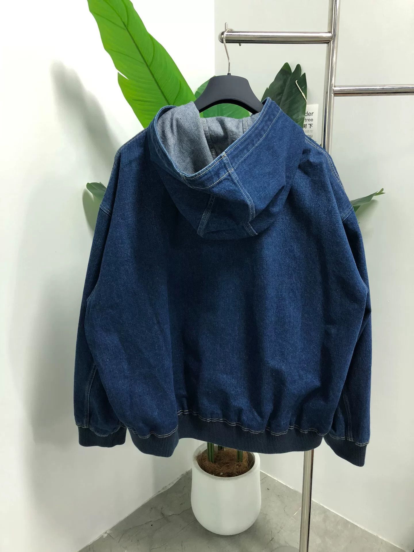 Dior Dior Men's Dark Blue Hooded Jacket Size US XXL / EU 58 / 5 - 2 Thumbnail