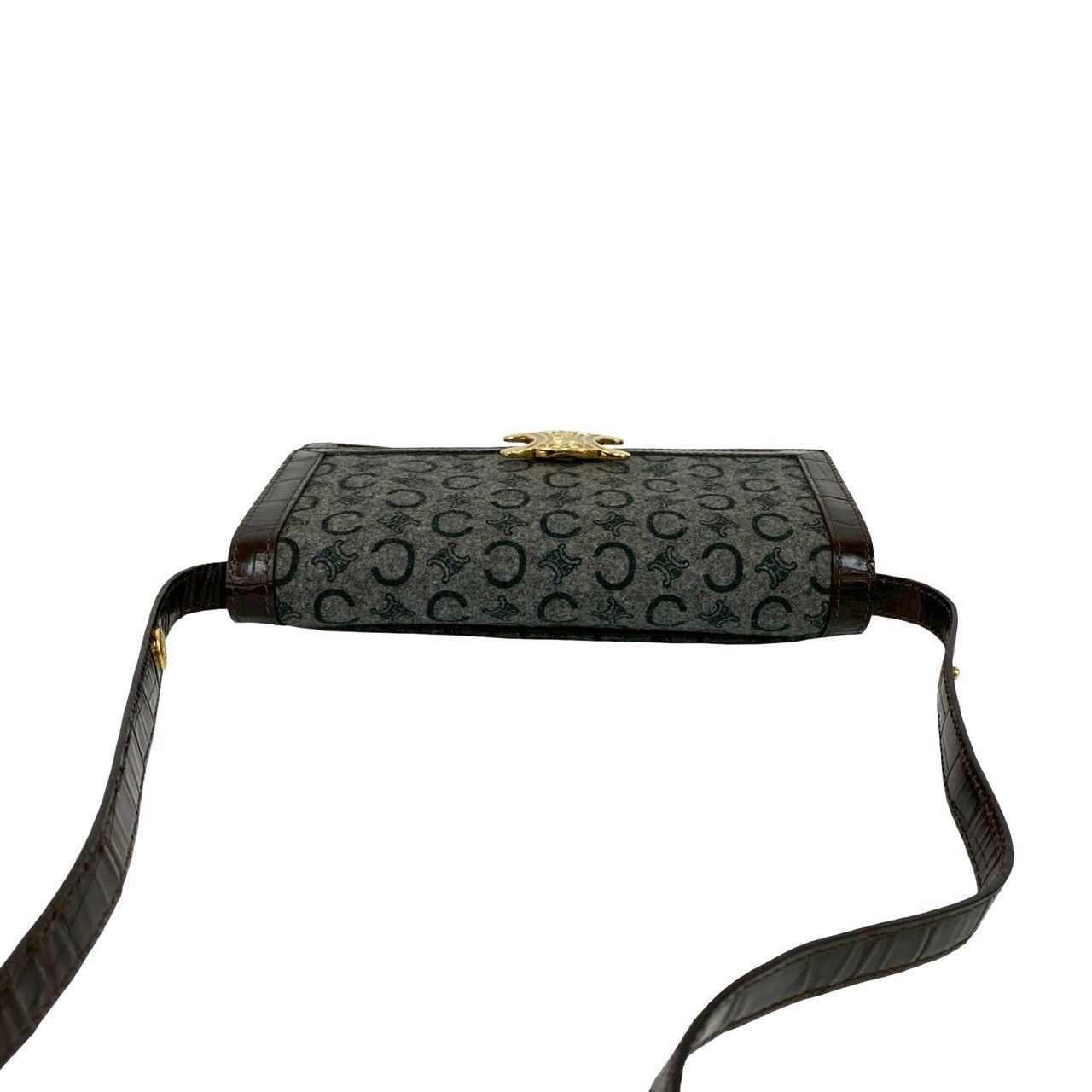 Celine Celine Celine C Macadam Wool Leather Shoulder Bag Leather Shoulder Bag DUTY FREE for USA Size ONE SIZE - 5 Thumbnail