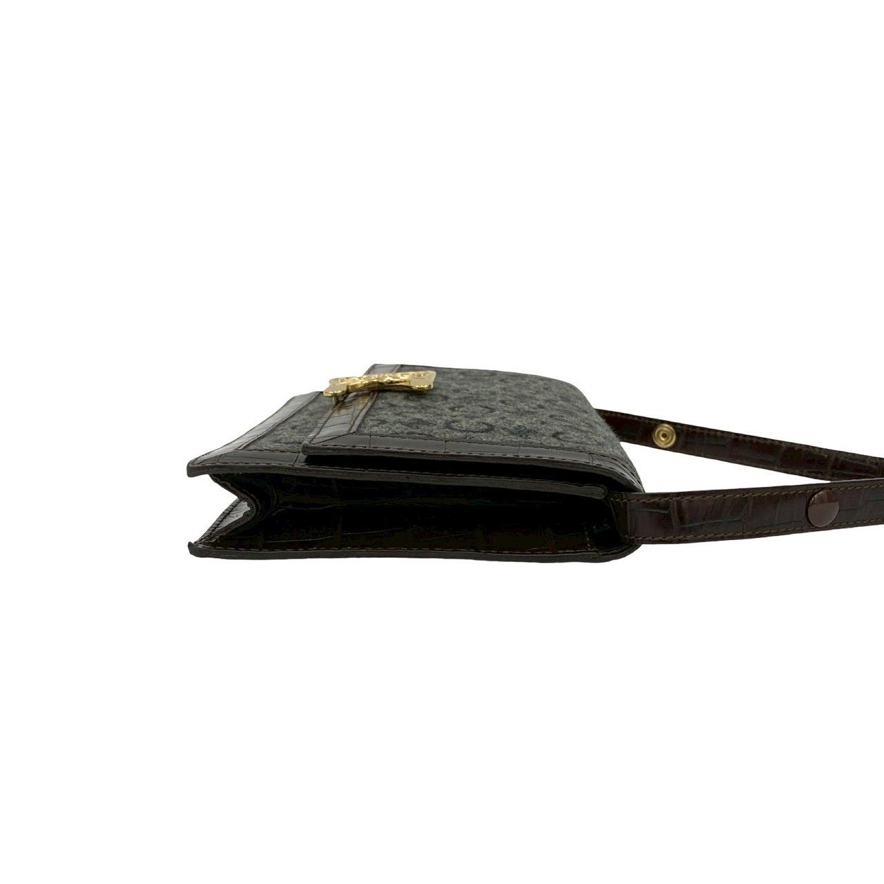 Celine Celine Celine C Macadam Wool Leather Shoulder Bag Leather Shoulder Bag DUTY FREE for USA Size ONE SIZE - 7 Thumbnail