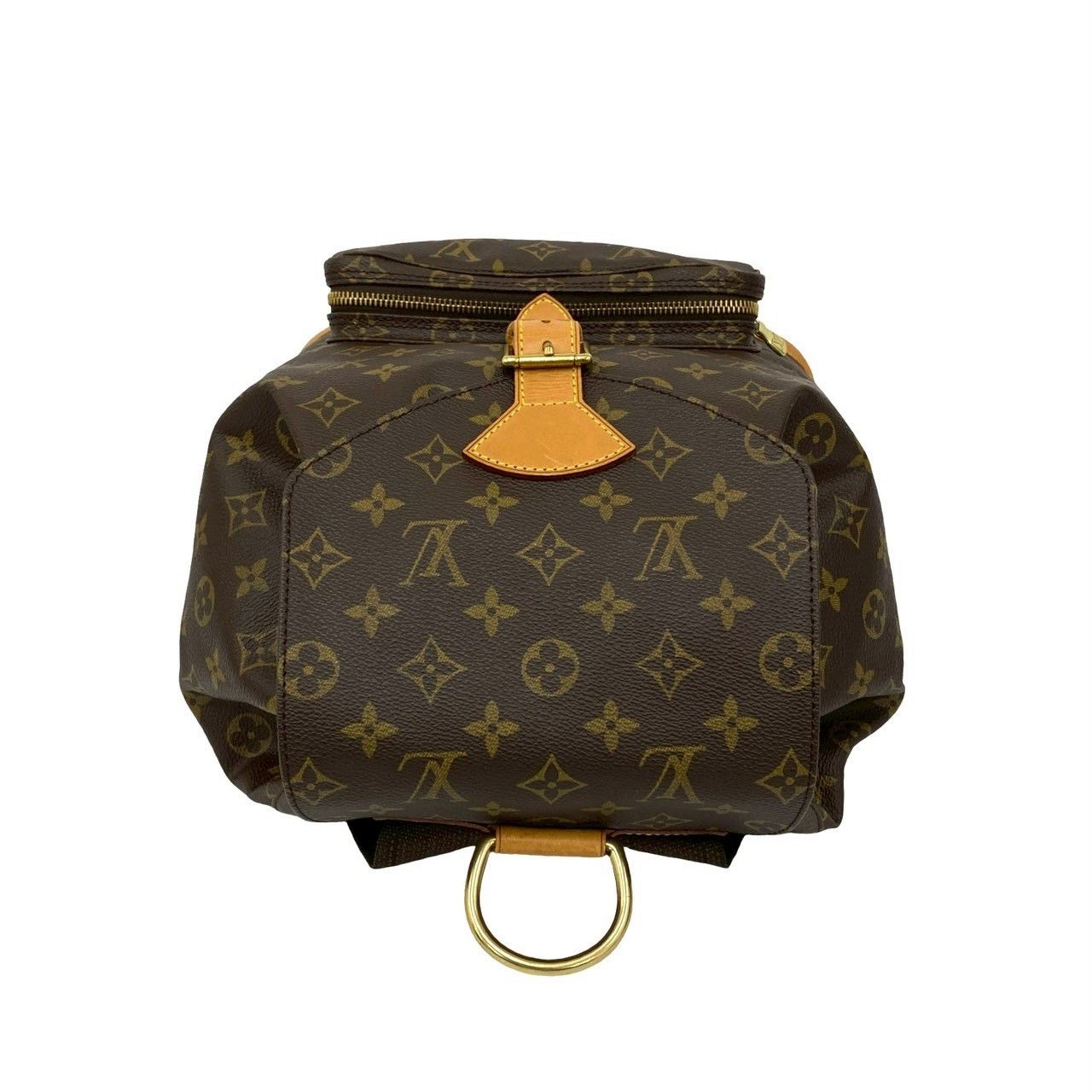 Louis Vuitton Louis Vuitton Louis Vuitton Montsouris Monogram Leather Backpack Canvas Backpack DUTY FREE for USA Size ONE SIZE - 5 Thumbnail