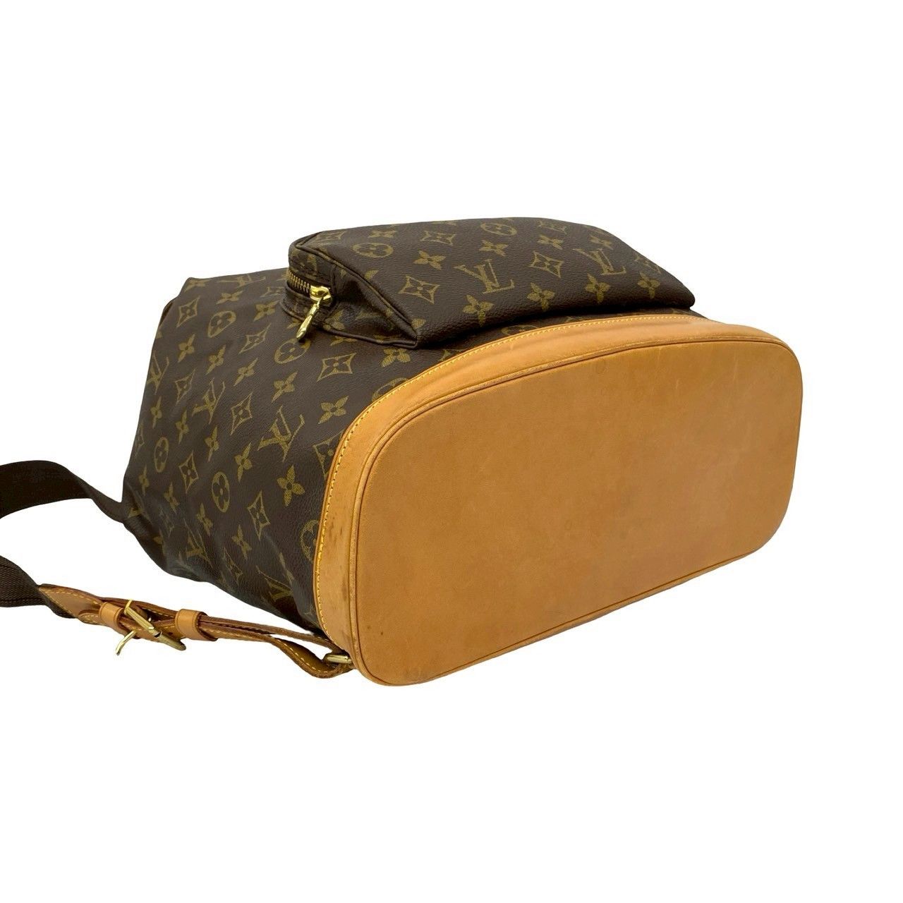 Louis Vuitton Louis Vuitton Louis Vuitton Montsouris Monogram Leather Backpack Canvas Backpack DUTY FREE for USA Size ONE SIZE - 8 Thumbnail