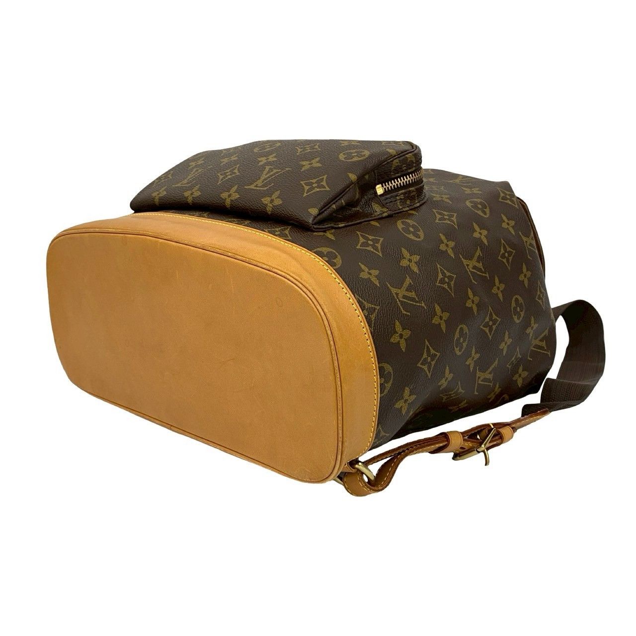 Louis Vuitton Louis Vuitton Louis Vuitton Montsouris Monogram Leather Backpack Canvas Backpack DUTY FREE for USA Size ONE SIZE - 9 Thumbnail
