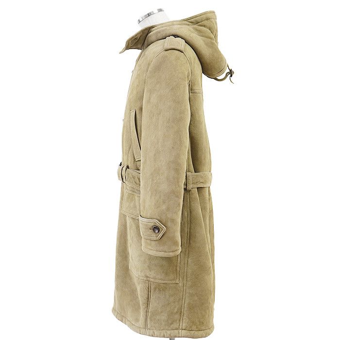 Gucci Gucci Gucci Shearling Sheepskin Coat Leather Outerwear DUTY FREE for USA Size ONE SIZE - 4 Thumbnail
