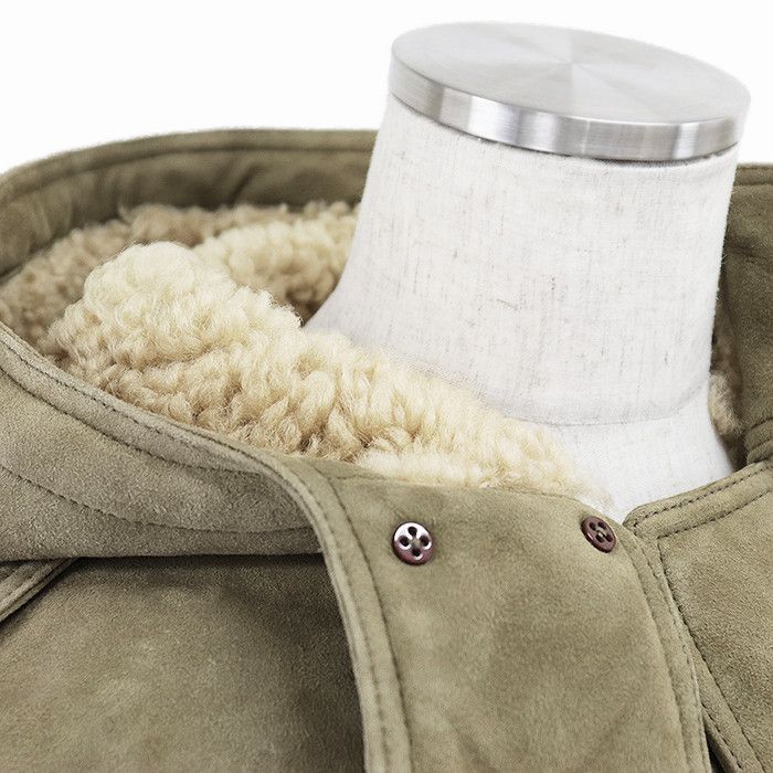 Gucci Gucci Gucci Shearling Sheepskin Coat Leather Outerwear DUTY FREE for USA Size ONE SIZE - 15 Thumbnail