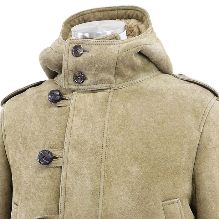 Gucci Gucci Gucci Shearling Sheepskin Coat Leather Outerwear DUTY FREE for USA Size ONE SIZE - 2 Thumbnail