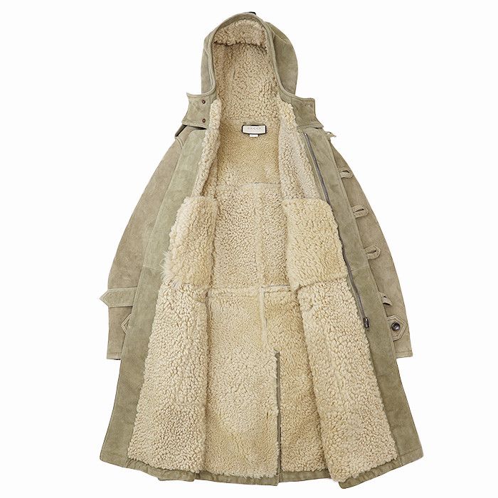 Gucci Gucci Gucci Shearling Sheepskin Coat Leather Outerwear DUTY FREE for USA Size ONE SIZE - 6 Thumbnail