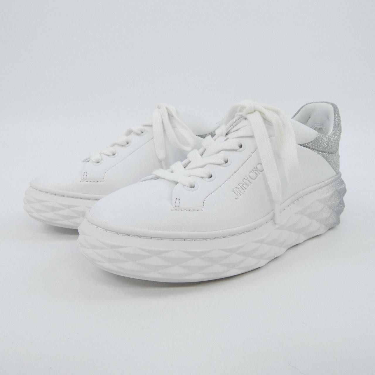 Jimmy Choo Jimmy Choo JIMMY CHOO Sneakers Leather Shoes DUTY FREE for USA Size ONE SIZE - 3 Thumbnail
