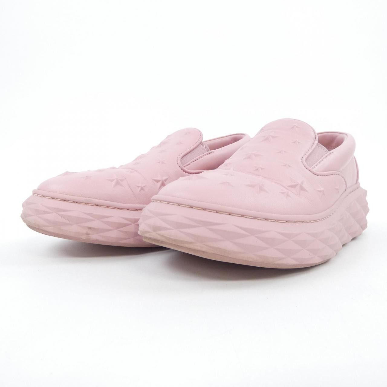 Jimmy Choo Jimmy Choo JIMMY CHOO Sneakers Leather Shoes DUTY FREE for USA Size ONE SIZE - 3 Thumbnail
