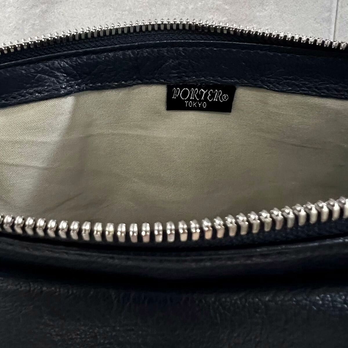 Porter porter rambler leather shoulder bag with logo Size ONE SIZE - 5 Thumbnail