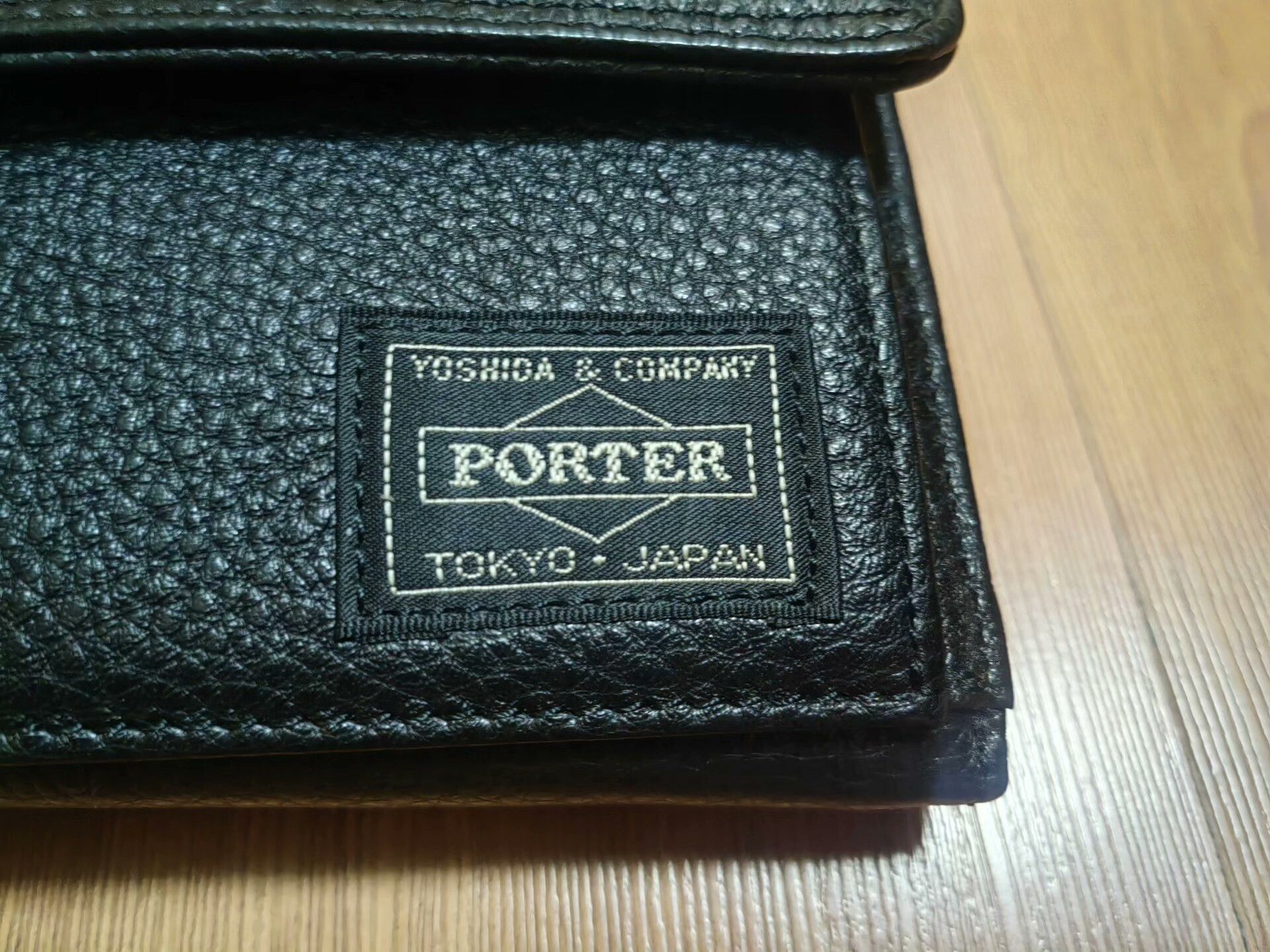 Porter porter calm leather trifold wallet with box Size ONE SIZE - 3 Thumbnail